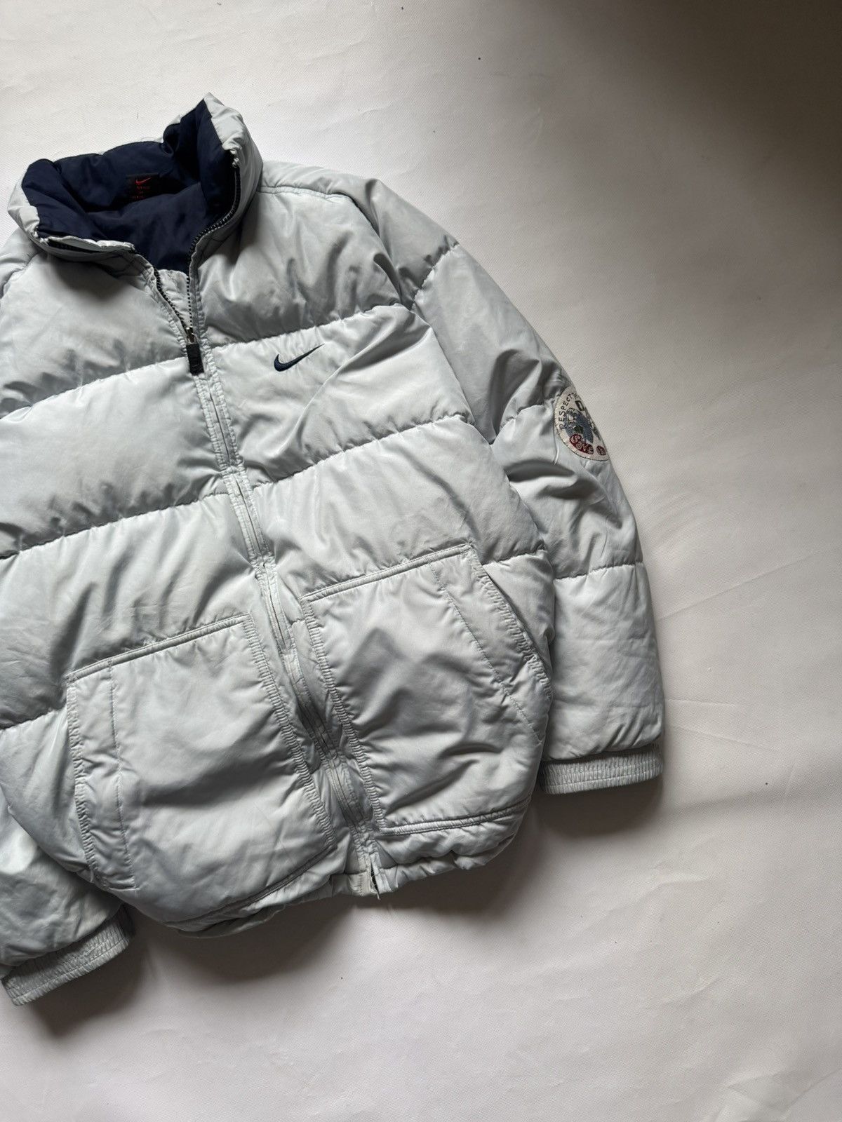 Nike Vintage Nike Puffer Jacket – Clean Minimal / Y2K Size US M / EU 48-50 / 2 - 3 Thumbnail