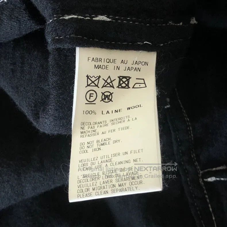 Yohji Yamamoto Yohji Yamamoto 17AW Wool Belted Coat. Size US M / EU 48-50 / 2 - 6 Thumbnail