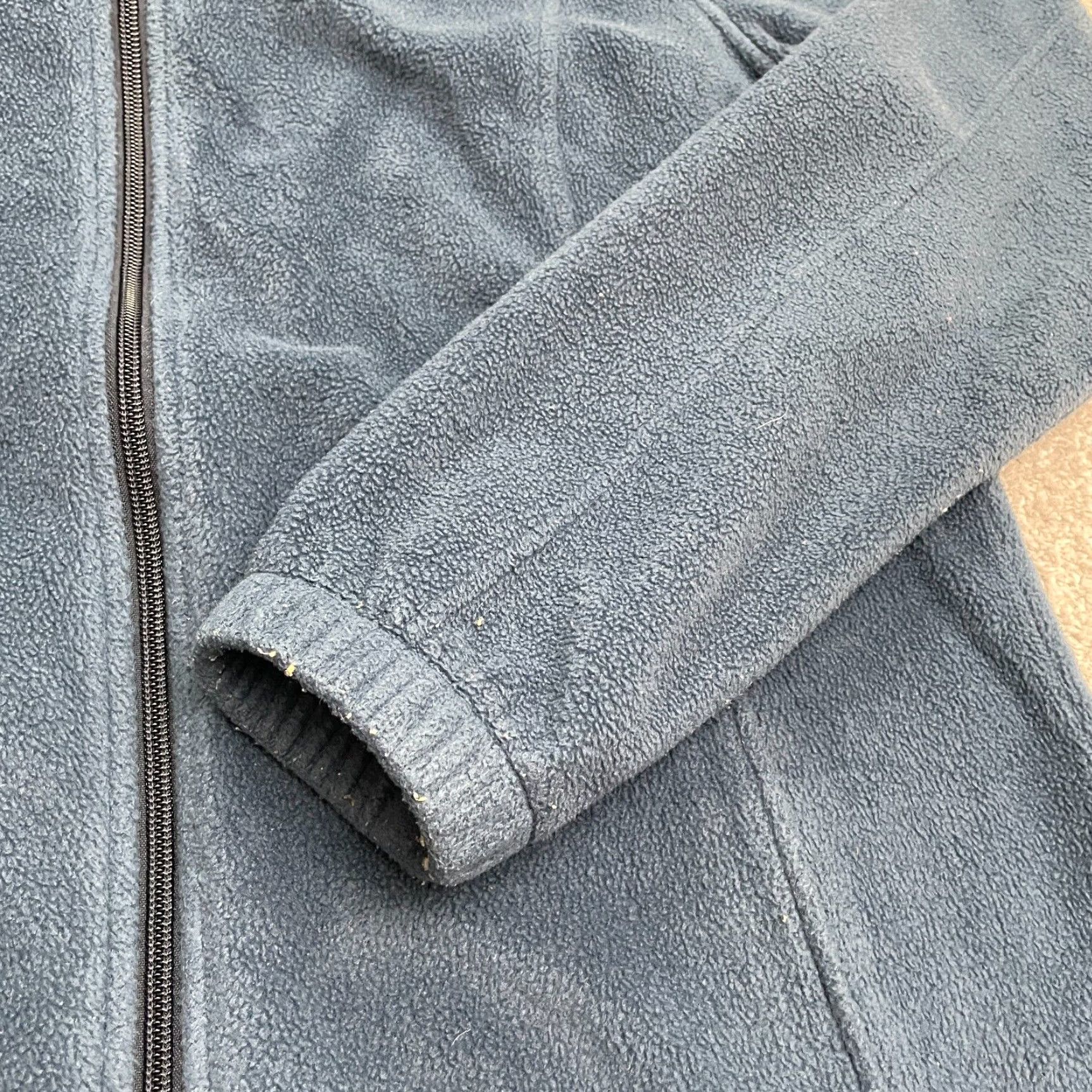 Vintage Columbia Jacket Womens XL Blue Benton Springs Fleece Full Zip Pockets Hiking Size XL / US 12-14 / IT 48-50 - 5 Thumbnail