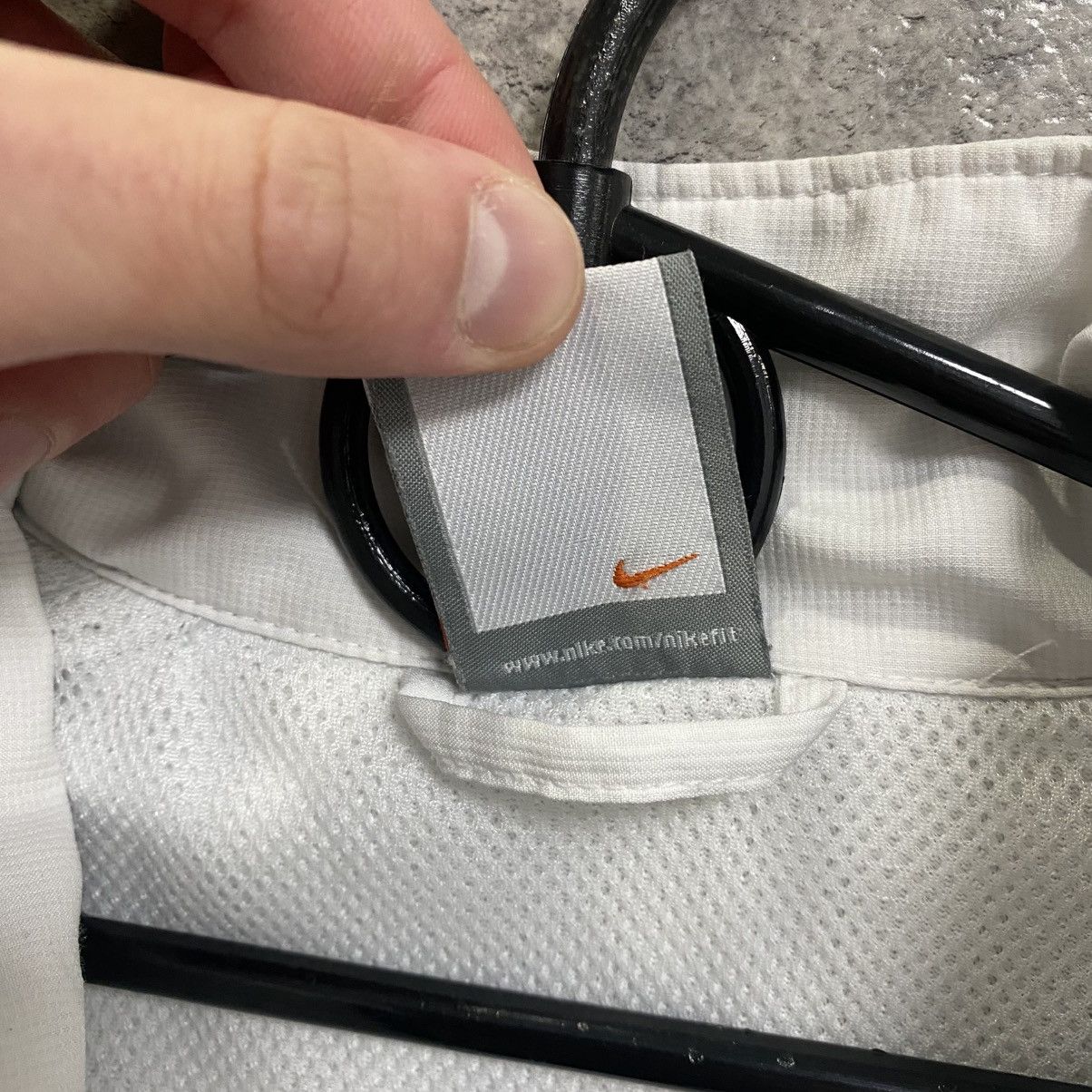 Nike Vintage Y2K Nike Track Jacket Nylon Top Striped Swoosh Size US M / EU 48-50 / 2 - 12 Thumbnail