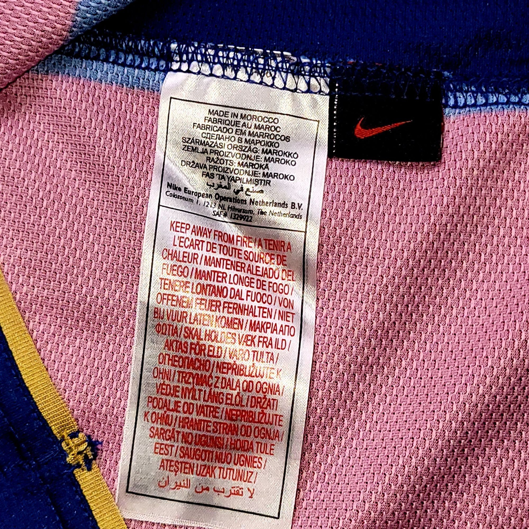 Nike Messi Barcelona 2007 2008 Anniversary Soccer Jersey M Size US M / EU 48-50 / 2 - 6 Thumbnail