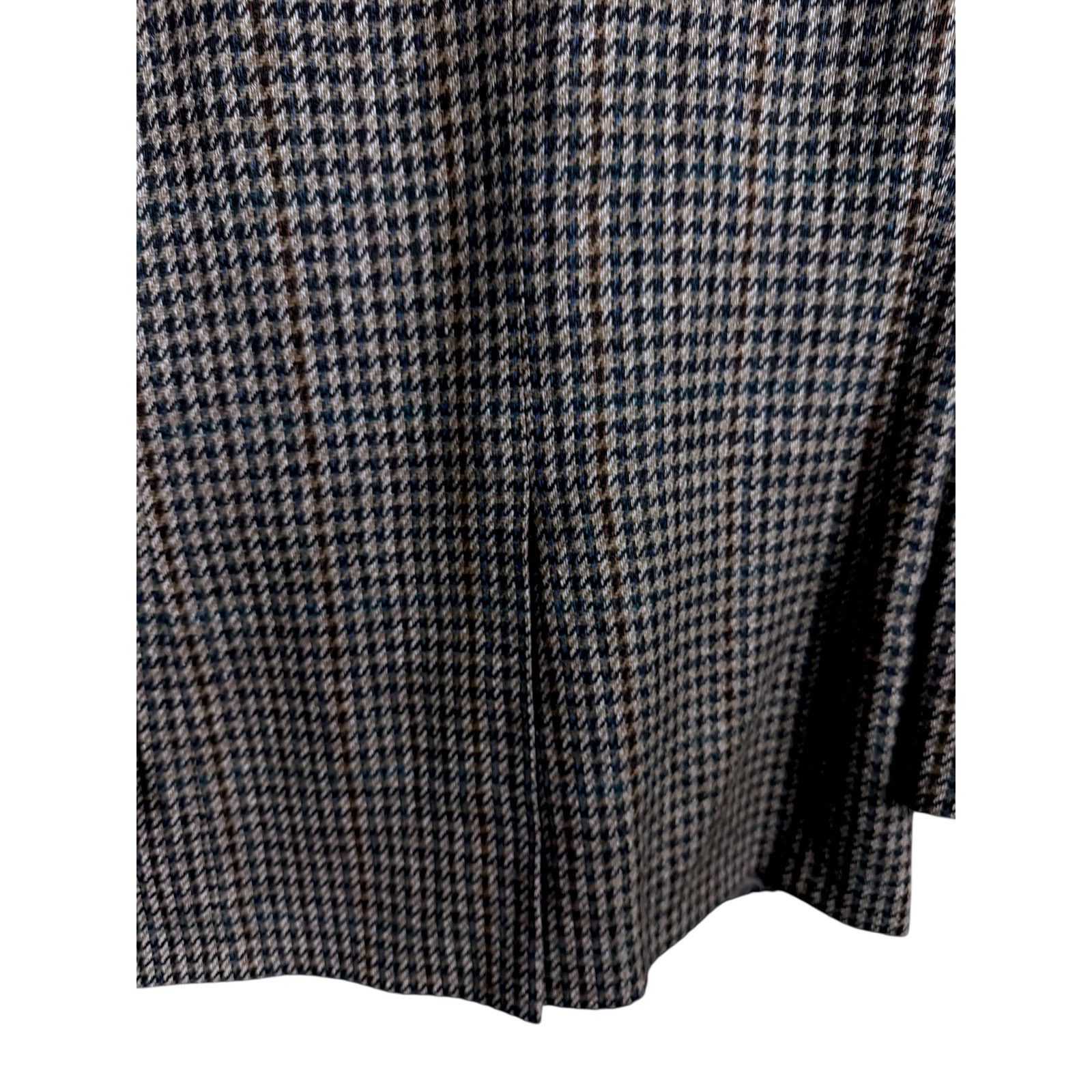 Burberry Vintage Men's Burberrys London 100% Tweed Wool Blazer 42R Size 42R - 17 Thumbnail