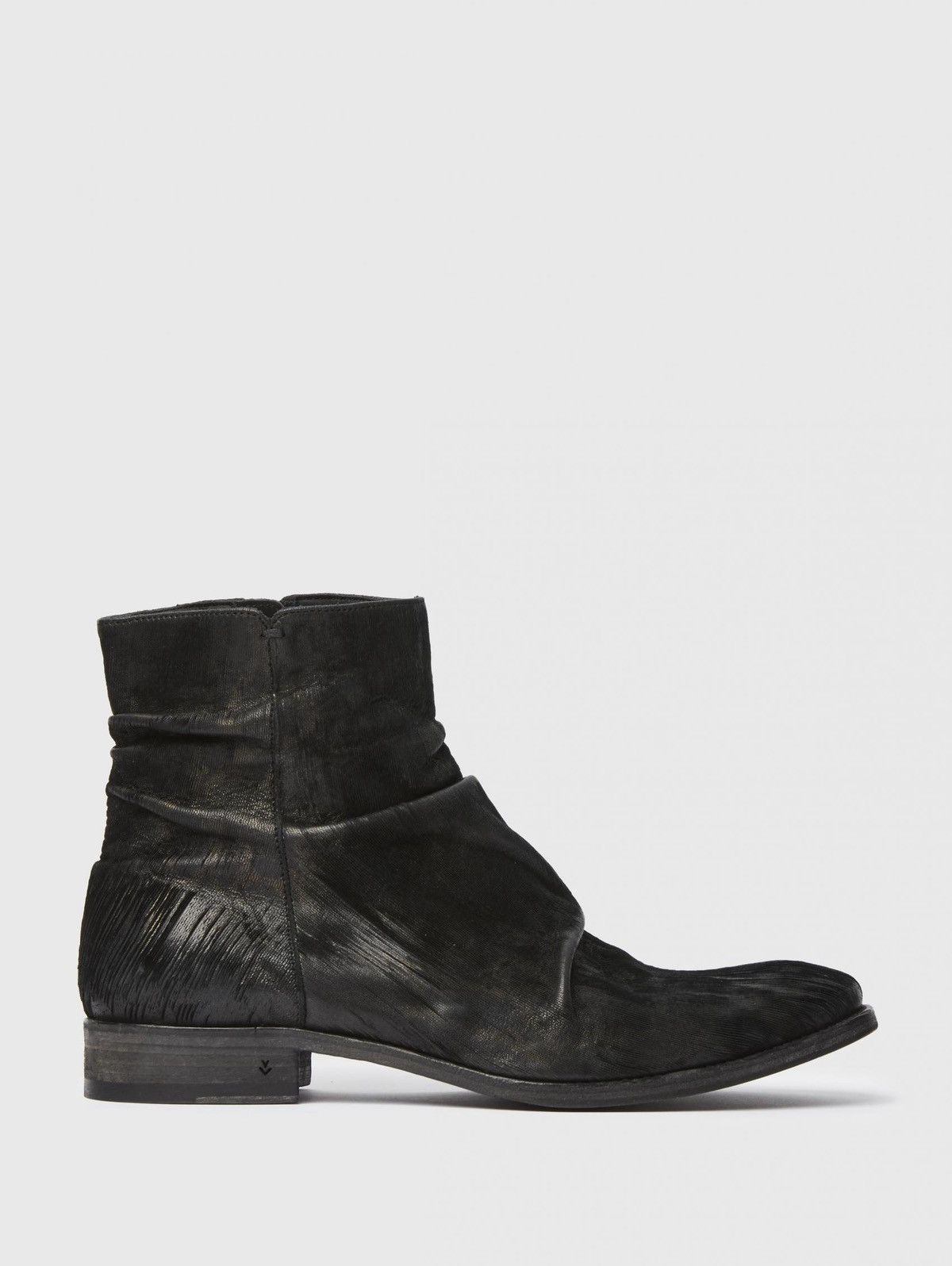 John Varvatos Morrison Scored Leather Boot. 12 Size US 12 / EU 45 - 4 Thumbnail