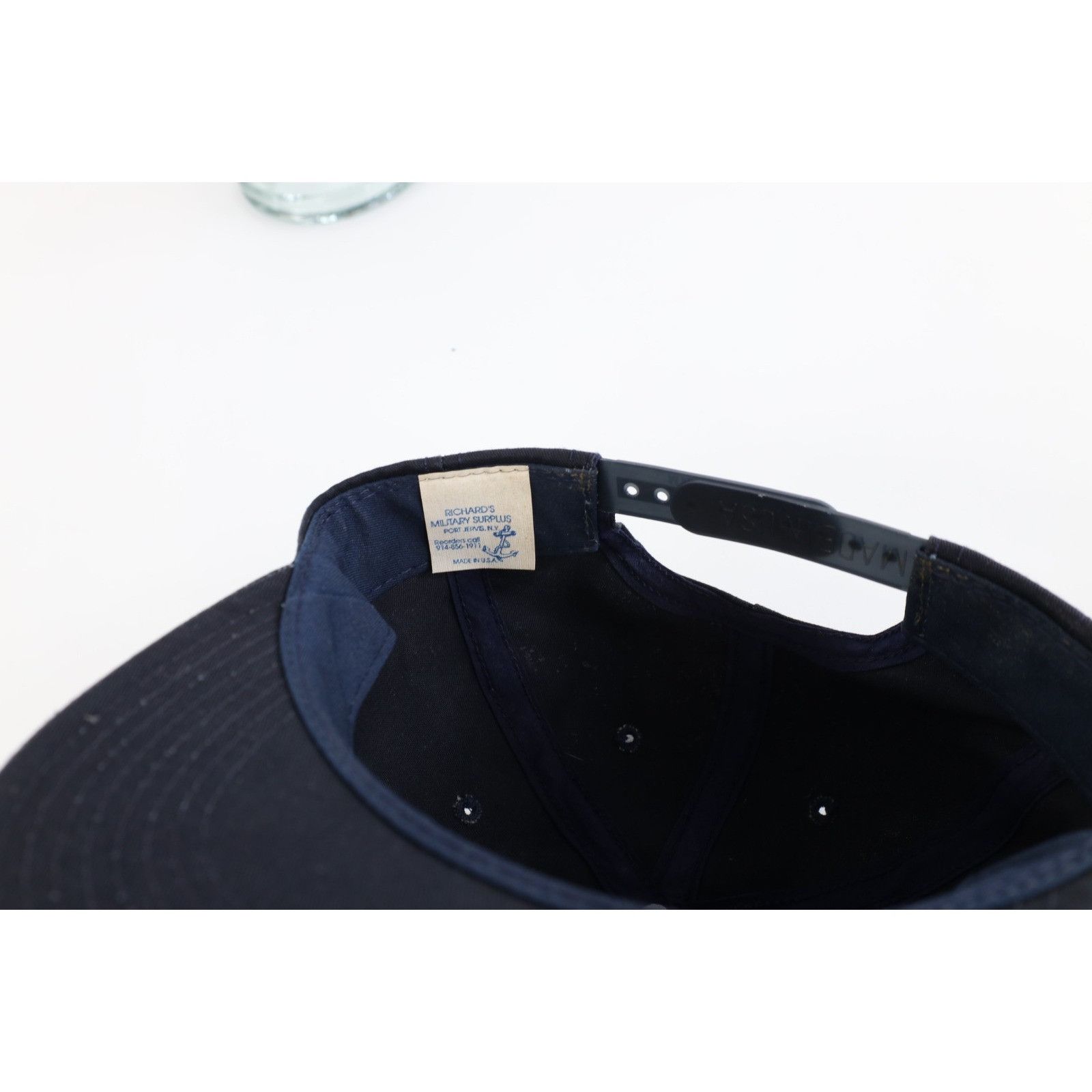 Vintage Vintage 70s 80s Faded USS Fanshaw Bay CVE-70 War Ship Hat Size ONE SIZE - 10 Thumbnail