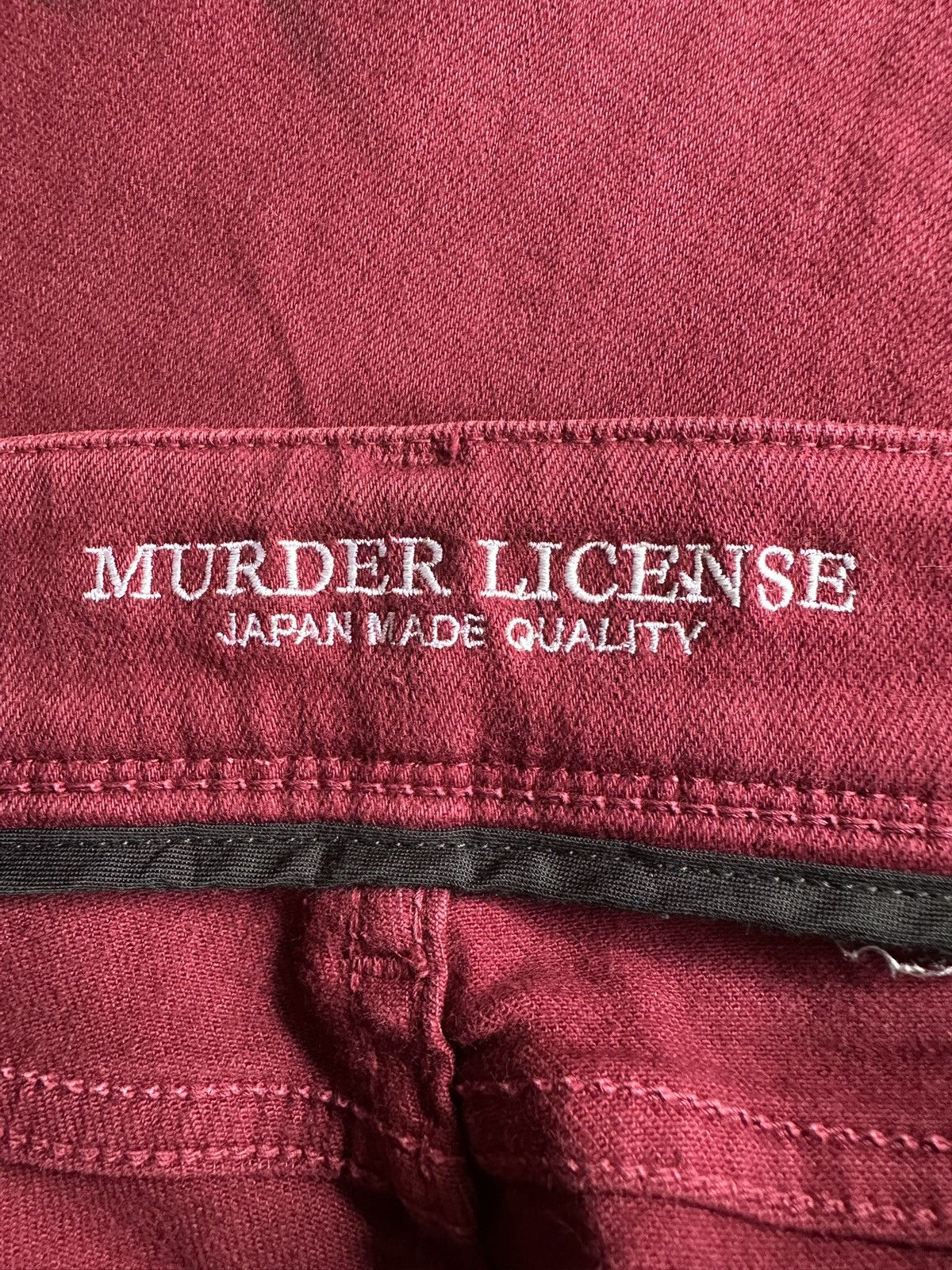 Murder License 🔥VKEI🔥 00s Murder License whiskered goth denim Size US 31 - 14 Thumbnail