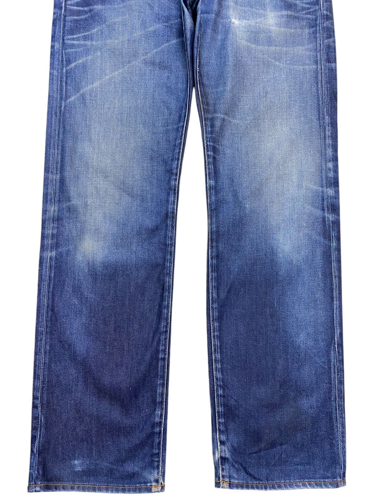 Raw State Vintage G Star Raw Blue Wash Distressed Slim Jeans Size US 36 / EU 52 - 5 Thumbnail