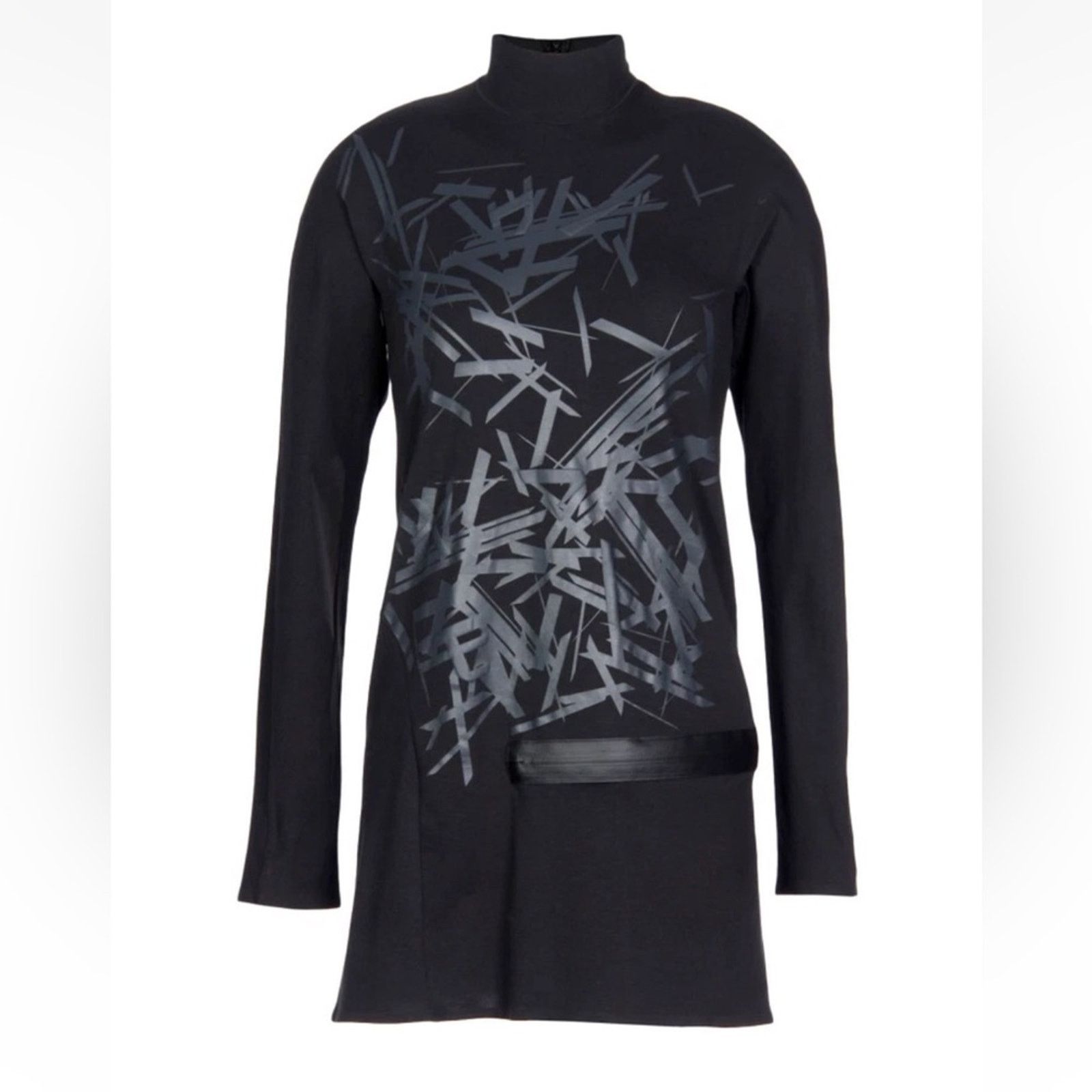 Adidas ADIDAS Y-3 by Yohji Yamamoto black turtleneck dress XS Size XS / US 0-2 / IT 36-38 - 1 Thumbnail