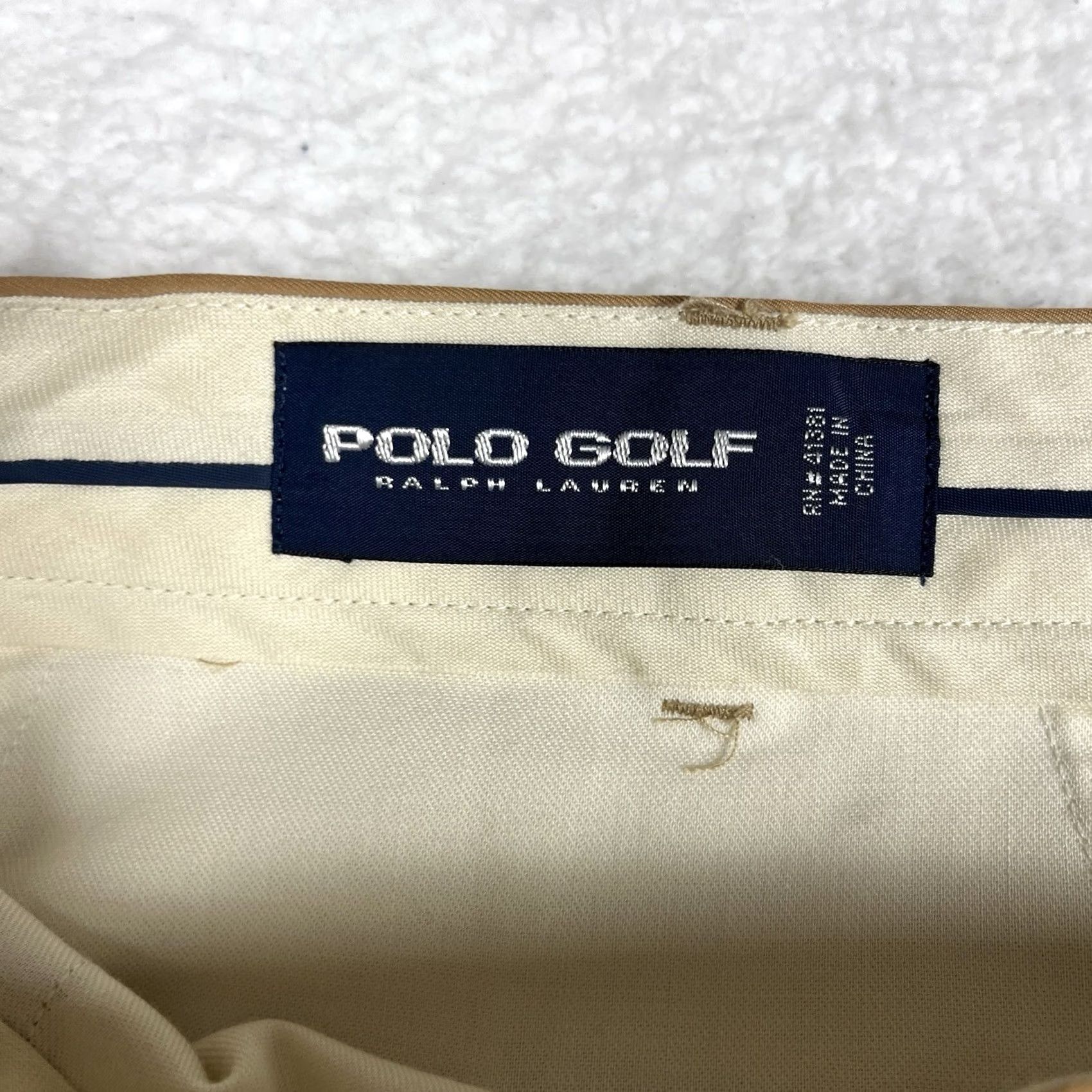 Ralph Lauren Vintage Polo Golf Ralph Lauren Mens 36X30 Khaki Silk Cotton Pleated Pants Size US M / EU 48-50 / 2 - 2 Thumbnail