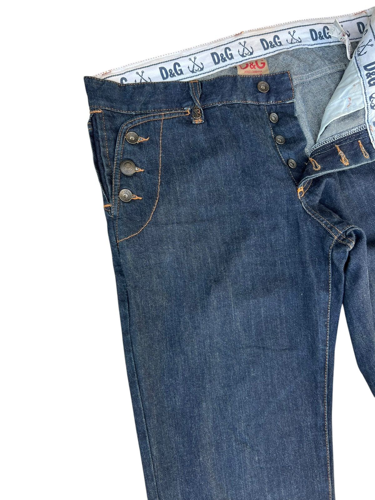 Vintage Vintage Dolce & Gabbana Magic Sailing Denim Jeans Size US 34 / EU 50 - 8 Thumbnail