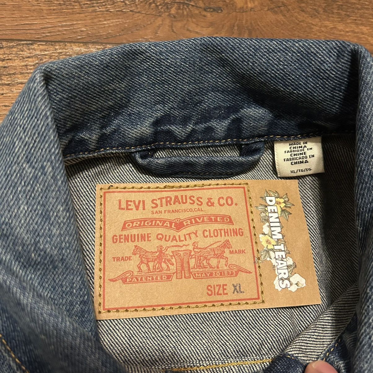 DENIM TEARS × Levi's Denim Tears X Levi’s Denim Jacket Size US XL / EU 56 / 4 - 5 Thumbnail