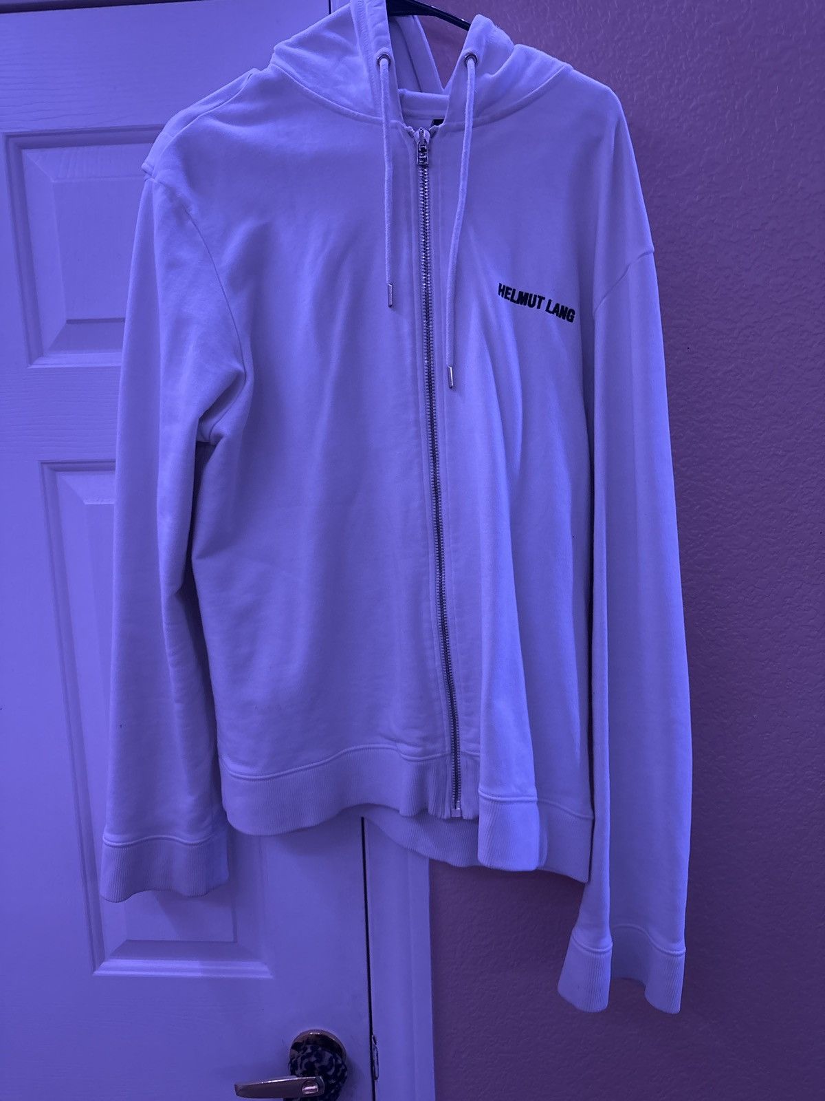 Helmut Lang Helmut Lang Zip Up Hoodie Size US XL / EU 56 / 4 - 5 Thumbnail