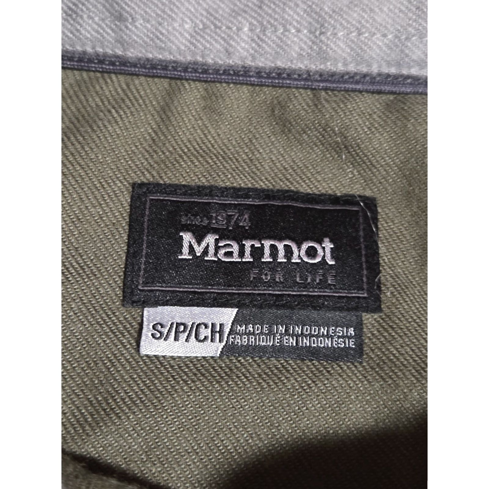 Marmot Marmot Mens Shirt Hobson Midweight Flannel Long-Sleeve Green Button-Up Size S Regular Adult Mens Size US S / EU 44-46 / 1 - 2 Thumbnail
