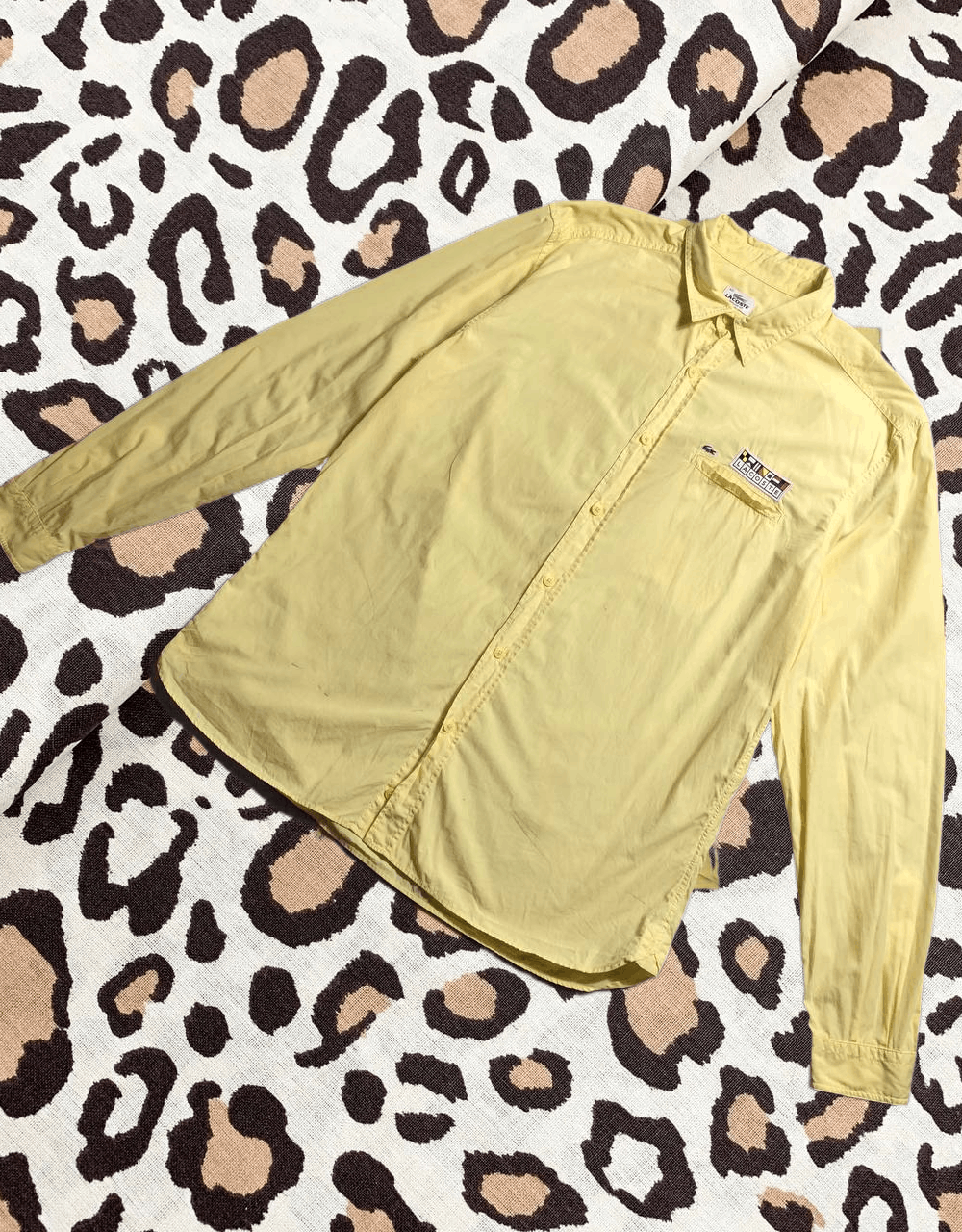 Lacoste Vintage Lacoste Shirt Button Ups Logo 90s Luxury Size US XS / EU 42 / 0 - 1 Thumbnail