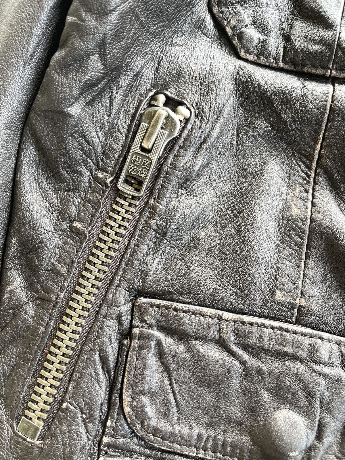 Superdry AW10 Superdry Brad Cuir Leather Jacket Size US S / EU 44-46 / 1 - 19 Thumbnail