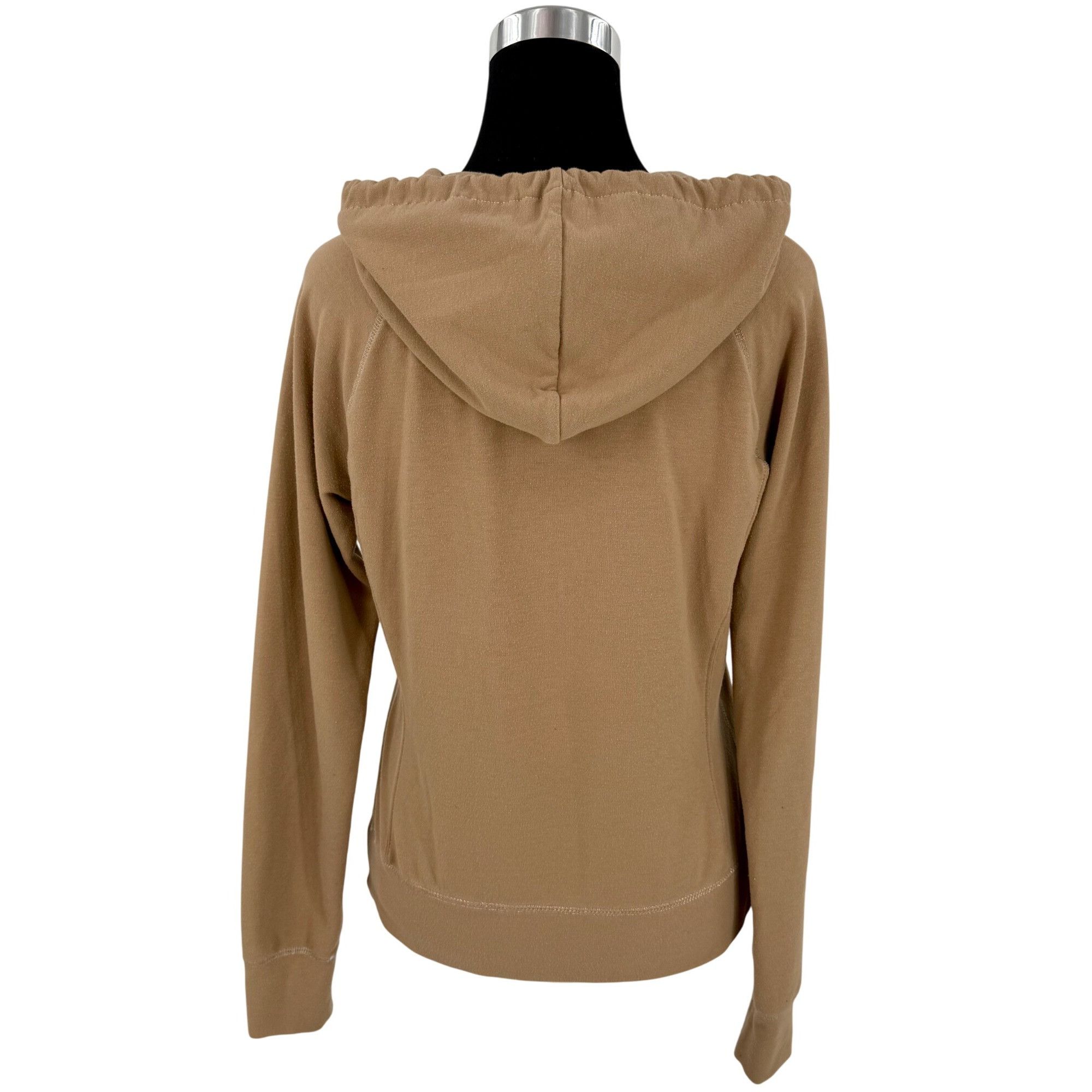 Other Vtg Y2K Baby Phat Tan Silver Embroidered Logo Hoodie Sweatsh Size L / US 10 / IT 46 - 8 Thumbnail