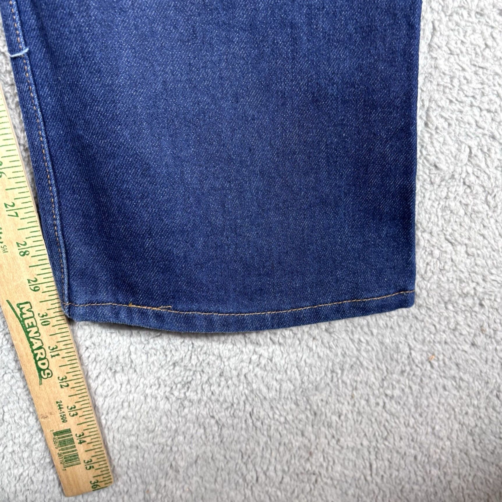 Levi's VINTAGE Levi's Jeans Men's 36x30 Boot Cut Blue Denim Cotton Blend USA 500 Series 516 Regular Inseam 30" Size US 36 / EU 52 - 4 Thumbnail