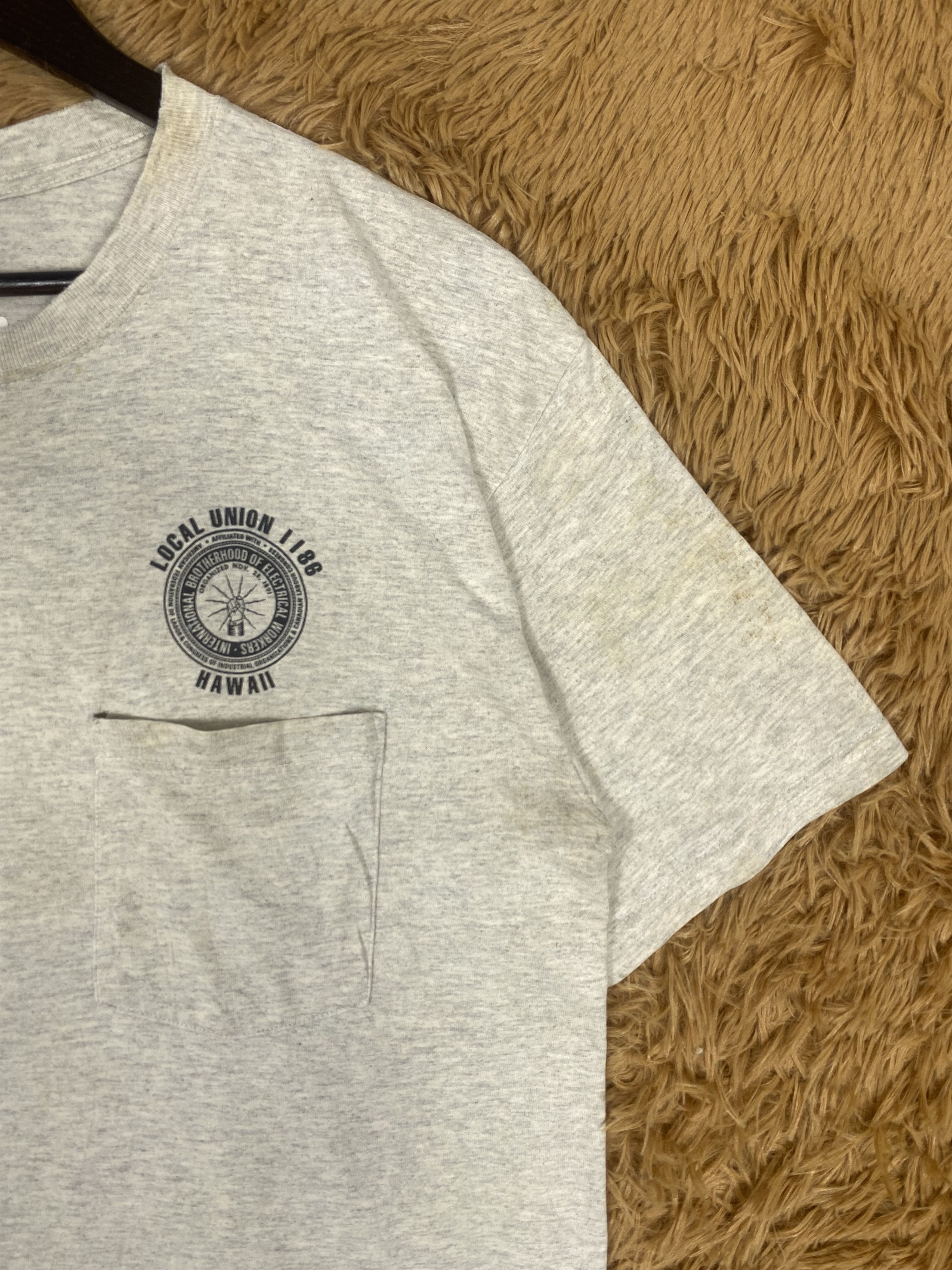 Anvil Vintage Anvil Local Union T-Shirts Size US L / EU 52-54 / 3 - 4 Thumbnail