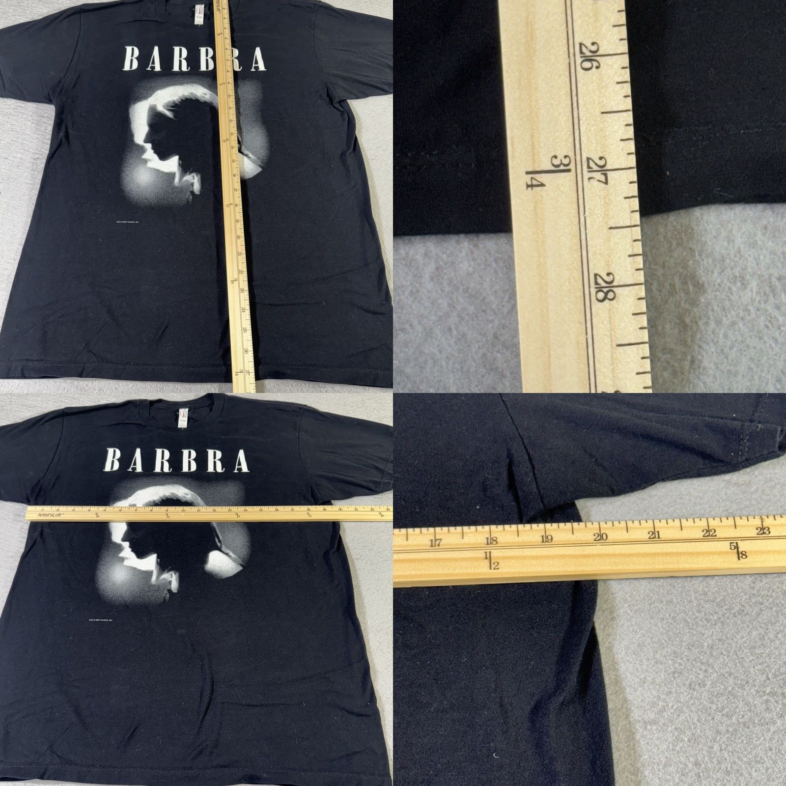 Vintage VINTAGE Barbra Streisand Shirt Mens Large Black The Music Memories Magic Tour 2016 Tee Size US L / EU 52-54 / 3 - 8 Thumbnail