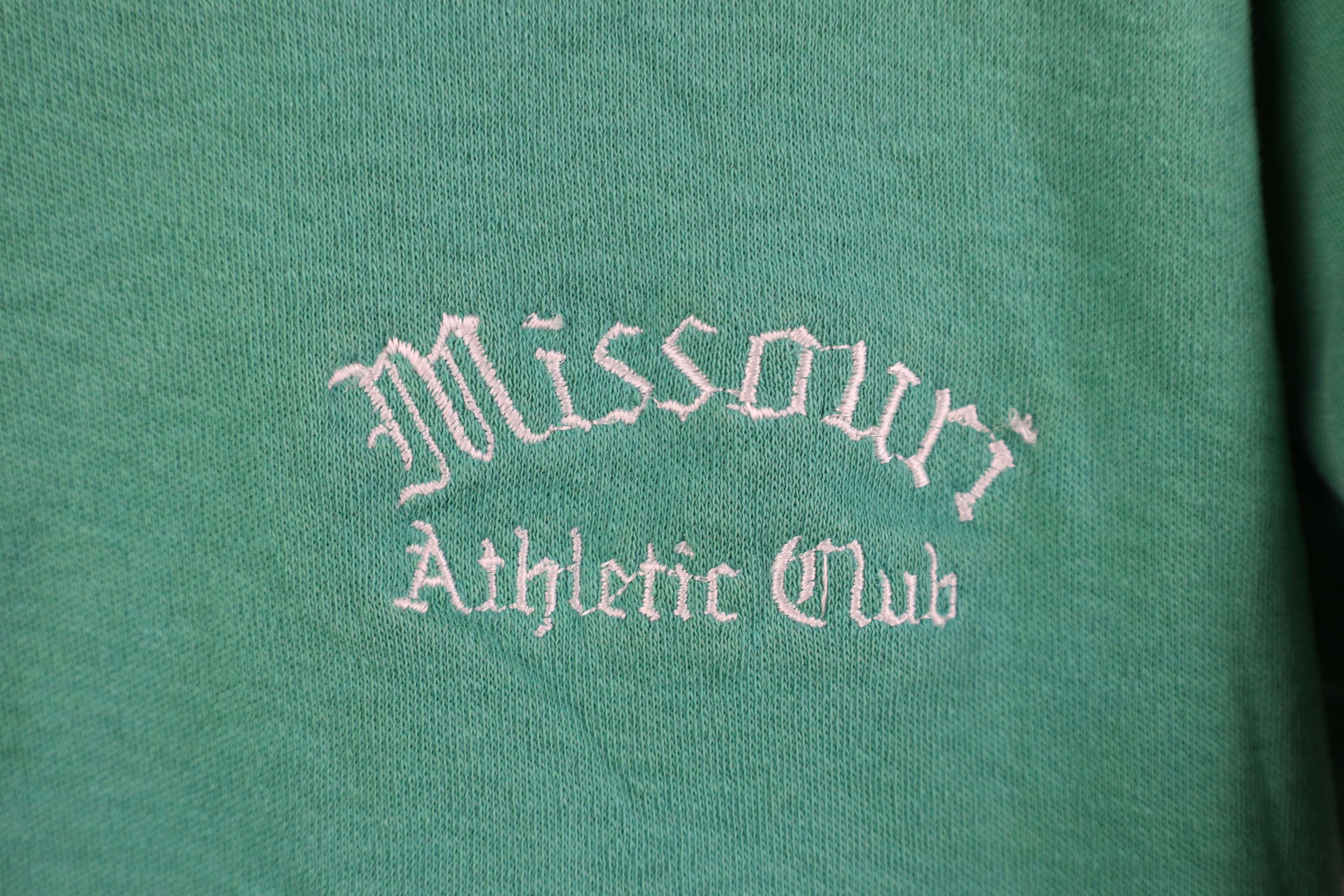 Vintage Vintage 70s Missouri Athletic Club Collared Polo Shirt USA Size US S / EU 44-46 / 1 - 4 Thumbnail