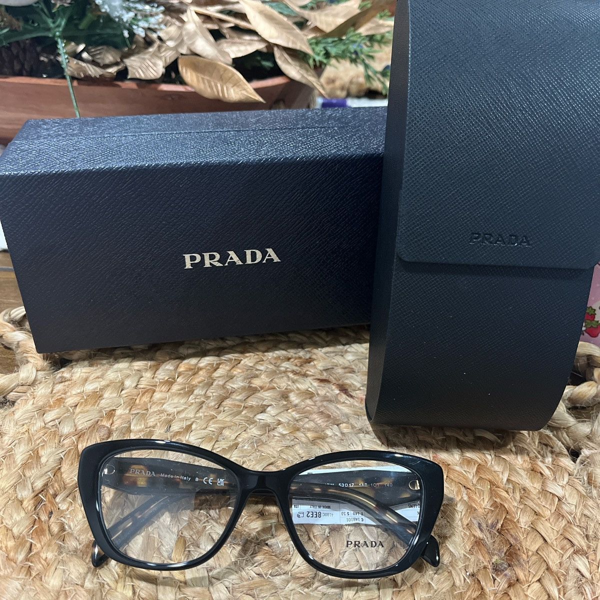 Prada Prada Cat eye glasses Size ONE SIZE - 1 Thumbnail