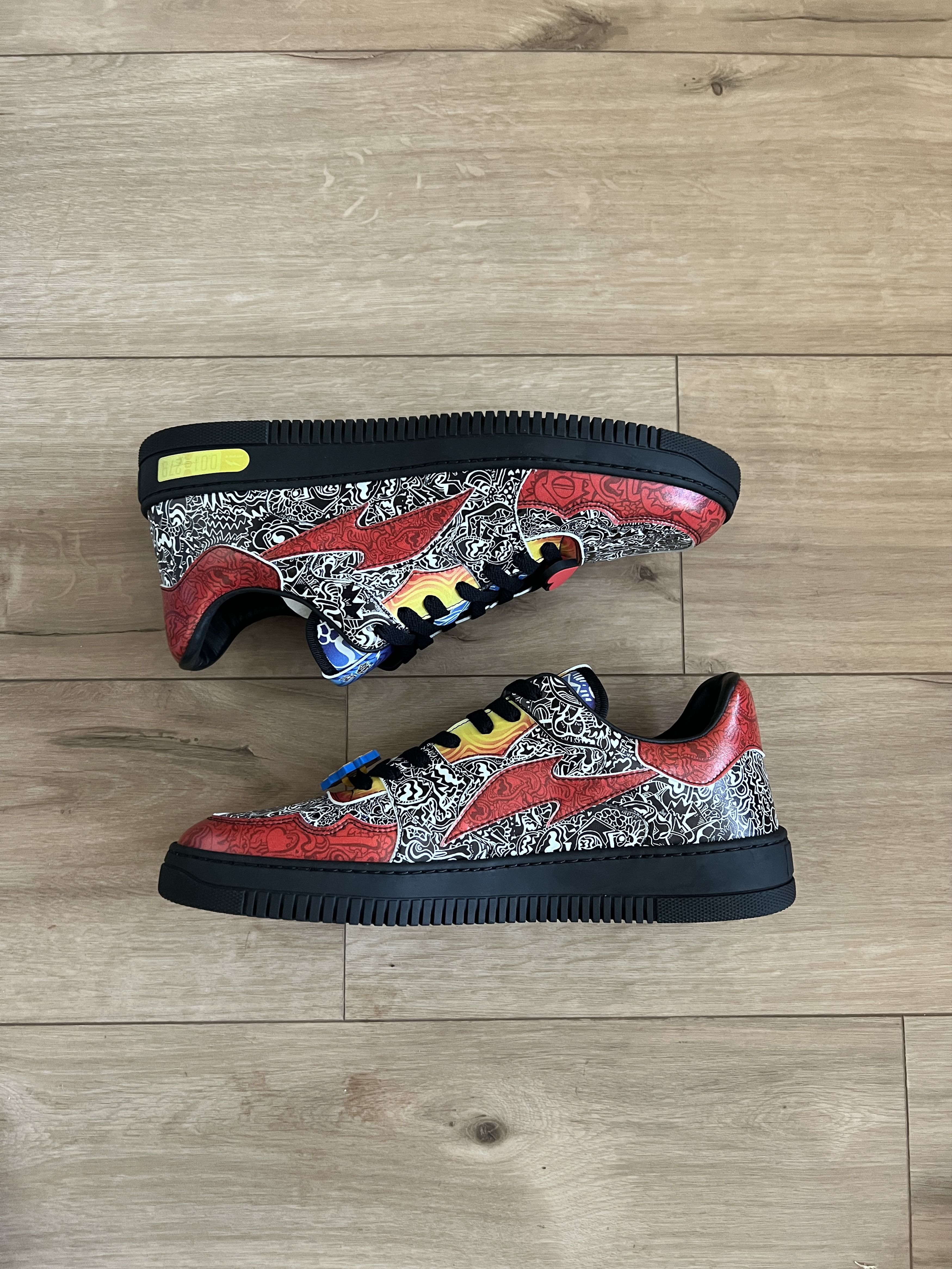 Other NEW W/ BOX FEWOCiOUS x RTFKT FEWO Black Multicolor 1 of 278 Size US 12 / EU 45 - 4 Thumbnail