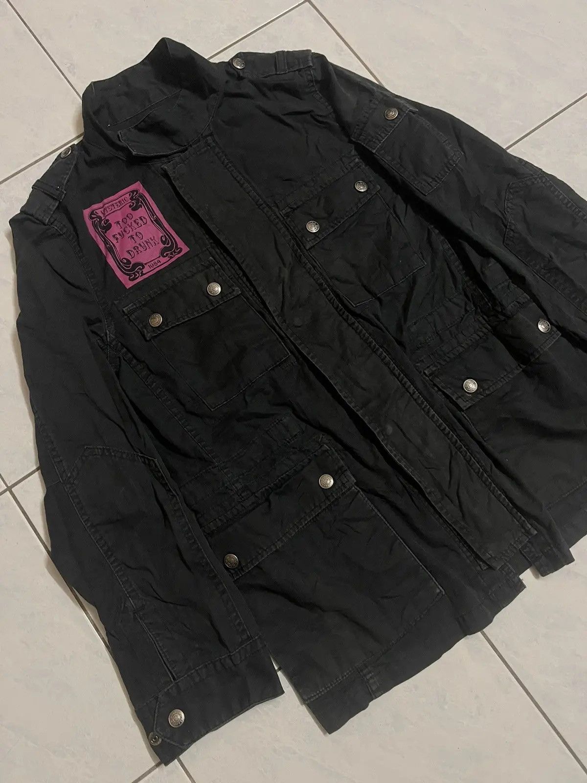 Hysteric Glamour Vintage Hysteric Glamour “Too Fuck Too Drunk” Jacket Size US S / EU 44-46 / 1 - 4 Thumbnail