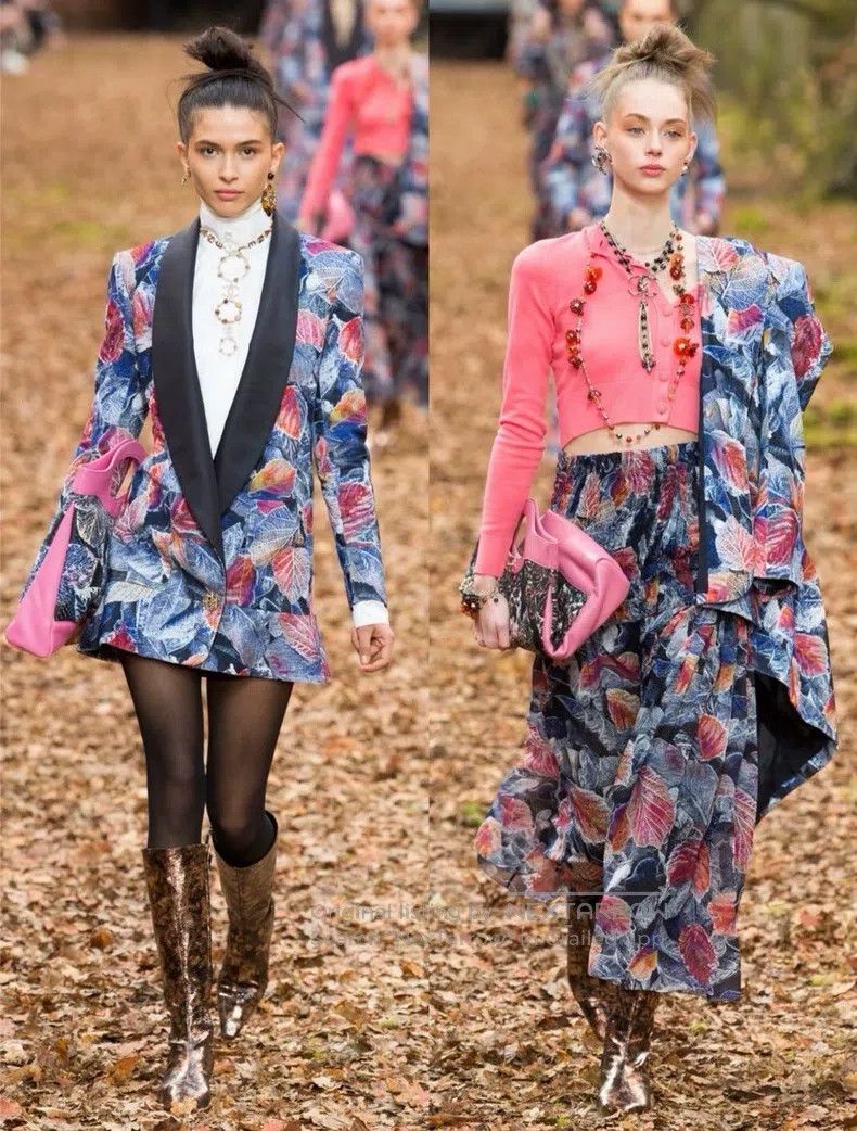 Chanel Chanel 18K Forest Series Leaves Jacket Size S / US 4 / IT 40 - 2 Thumbnail