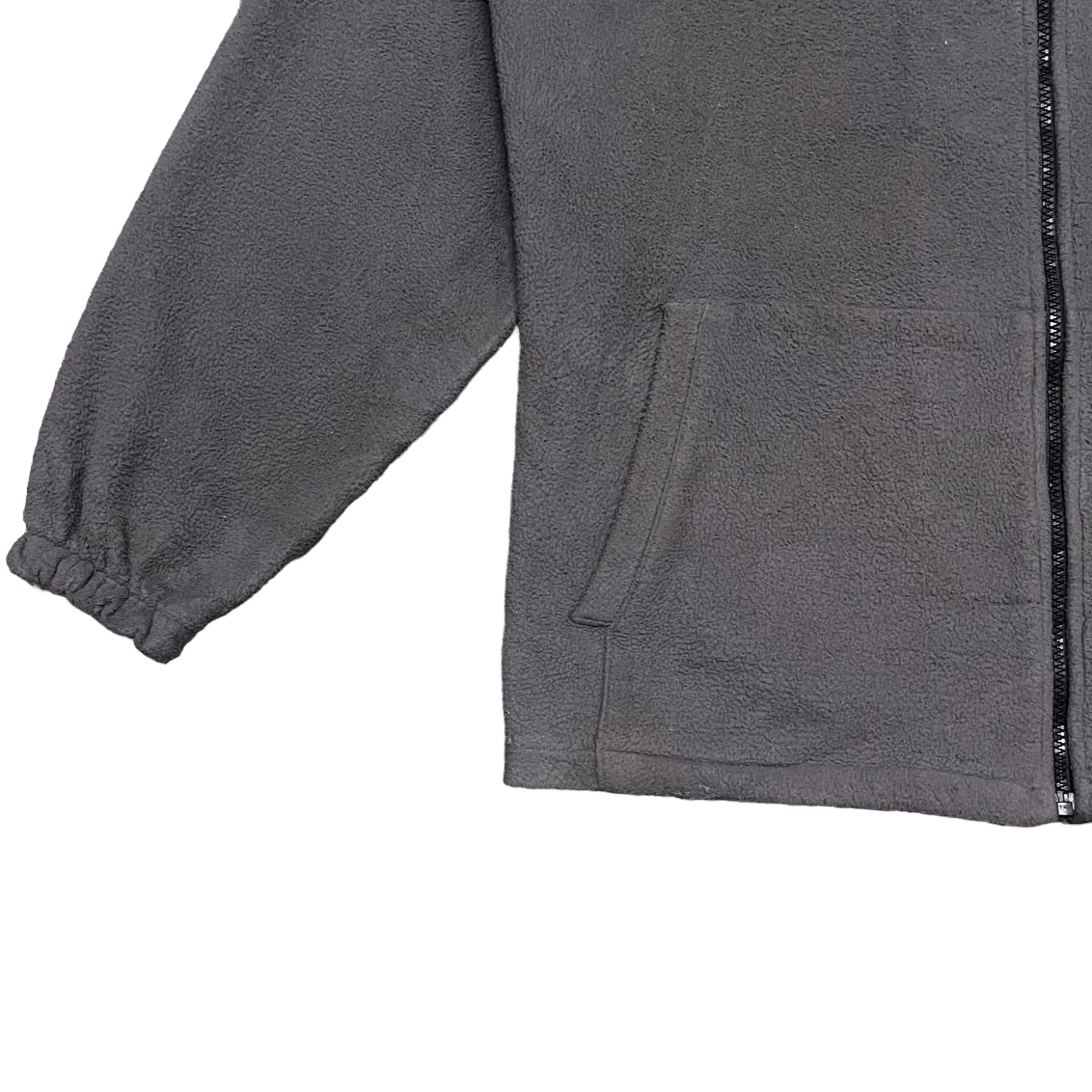 Nike Vintage Nike Mini Swoosh Fleece Zipper Jacket Size US L / EU 52-54 / 3 - 3 Thumbnail