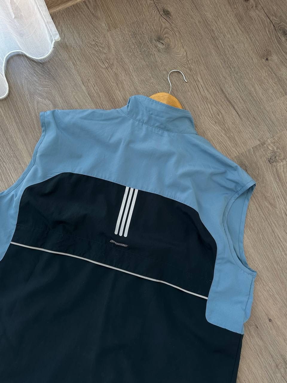 Adidas × Vintage Vintage Adidas Blue Nylon Sportswear West Size US L / EU 52-54 / 3 - 13 Thumbnail