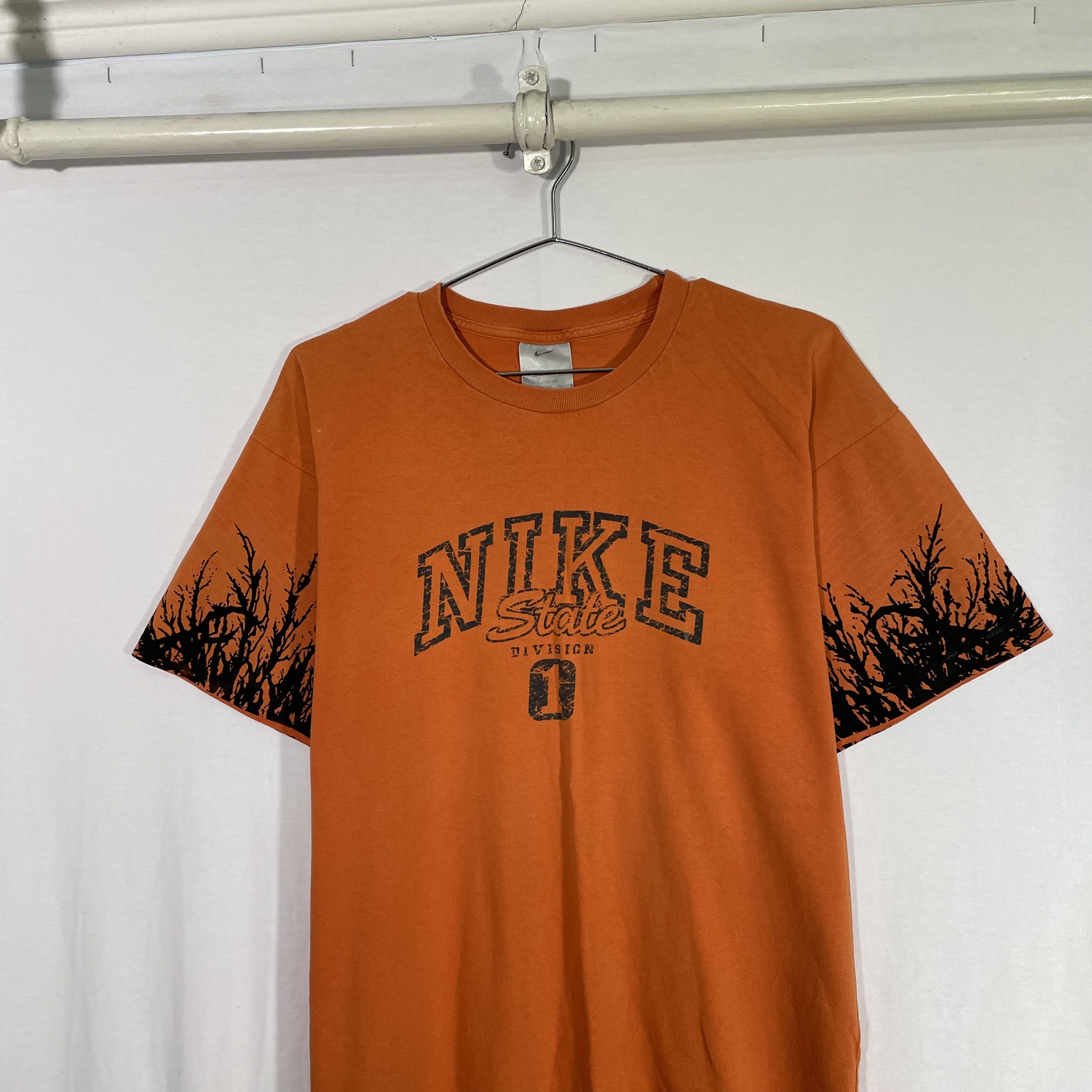 Nike Vintage Nike t shirt grunge central logo y2k custom Size US M / EU 48-50 / 2 - 3 Thumbnail