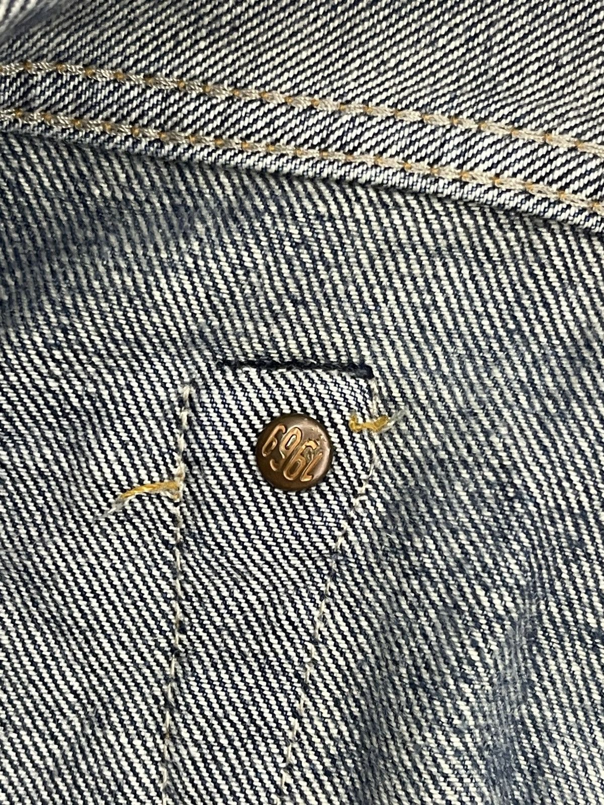 Gap Rare Gap 1969 Fly Button Selvedge Denim Size US 32 / EU 48 - 11 Thumbnail