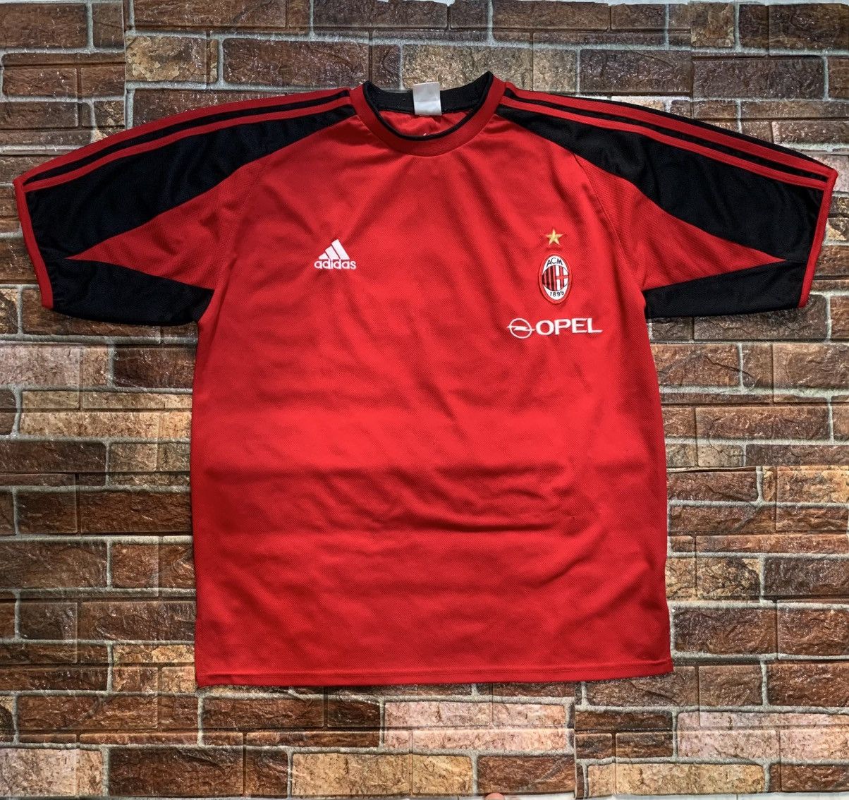 Adidas Ac milan vintage training jersey Size US XL / EU 56 / 4 - 1 Thumbnail