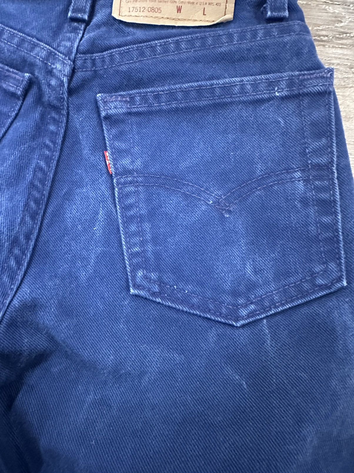 Levi's Vintage Clothing Vintage 90s Levis Dark Wash Jeans Size 5 M Size 24" / US 00 / IT 34 - 6 Thumbnail