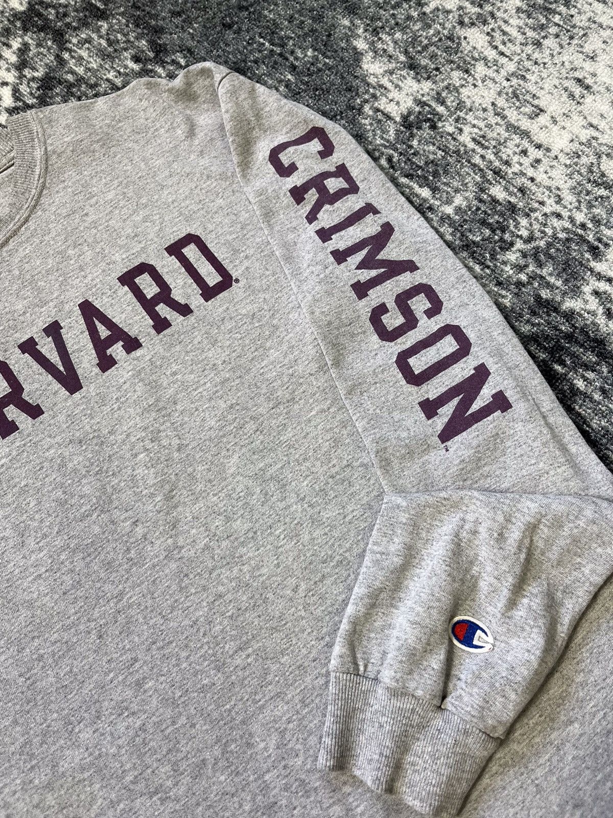 Champion × Vintage Vintage Champion Long Sleeve Tee Harvard College Y2K 90s Size US L / EU 52-54 / 3 - 4 Thumbnail