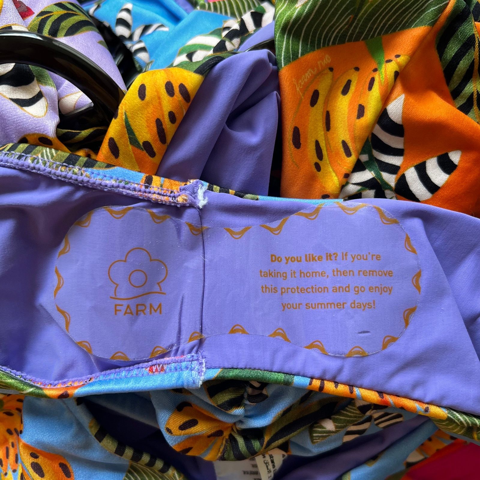 Farm Rio FARM RIO Cutout Bandeau Convertible Swimsuit, XS Size ONE SIZE - 11 Thumbnail