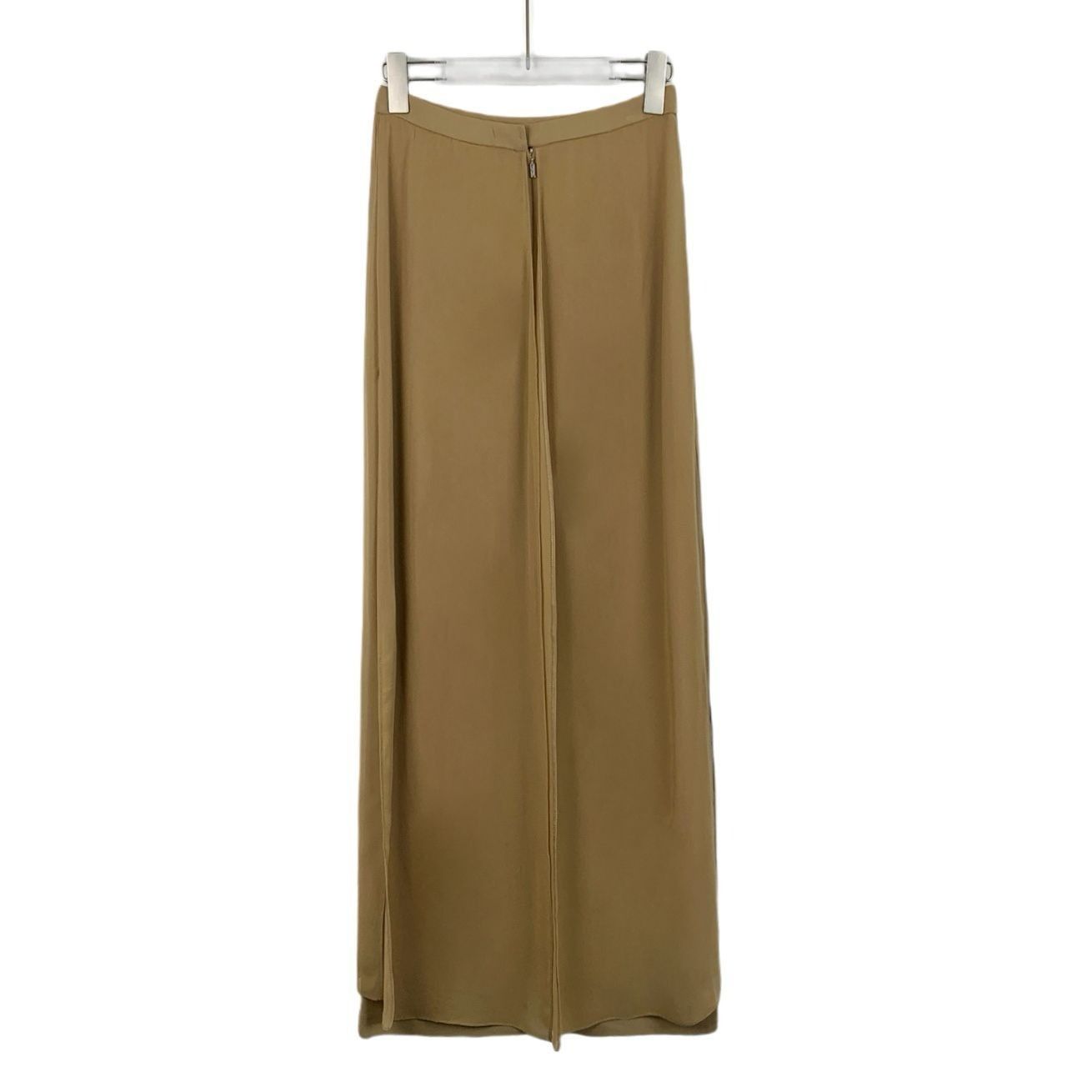 Max Mara Max Mara Brown Wide-Leg Pants Viscose-Blend High-Waist Size 28" / US 6 / IT 42 - 2 Thumbnail