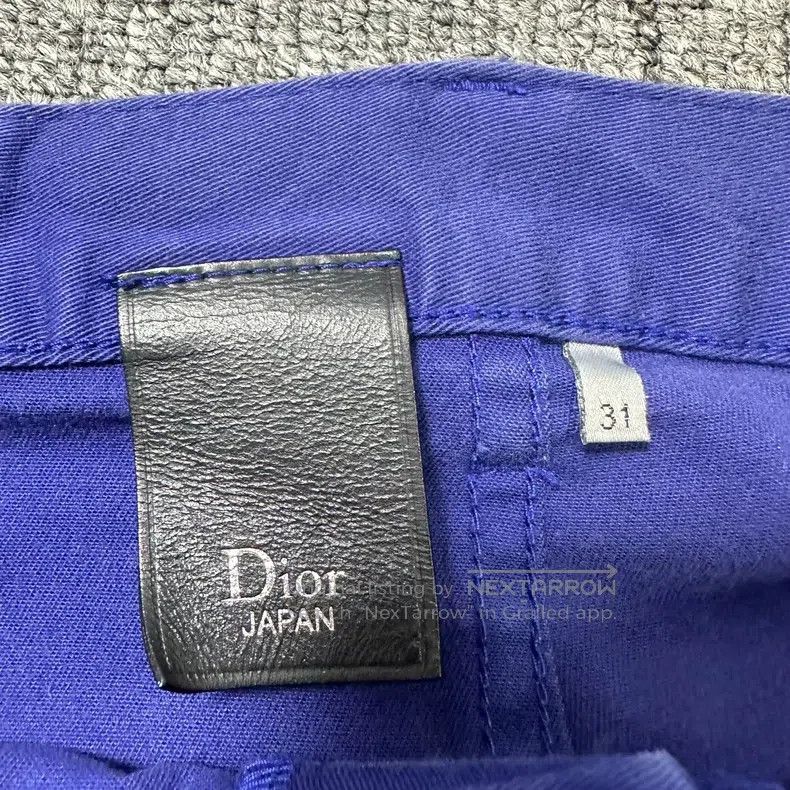 Dior Dior Royal blue jeans Size US 31 - 2 Thumbnail