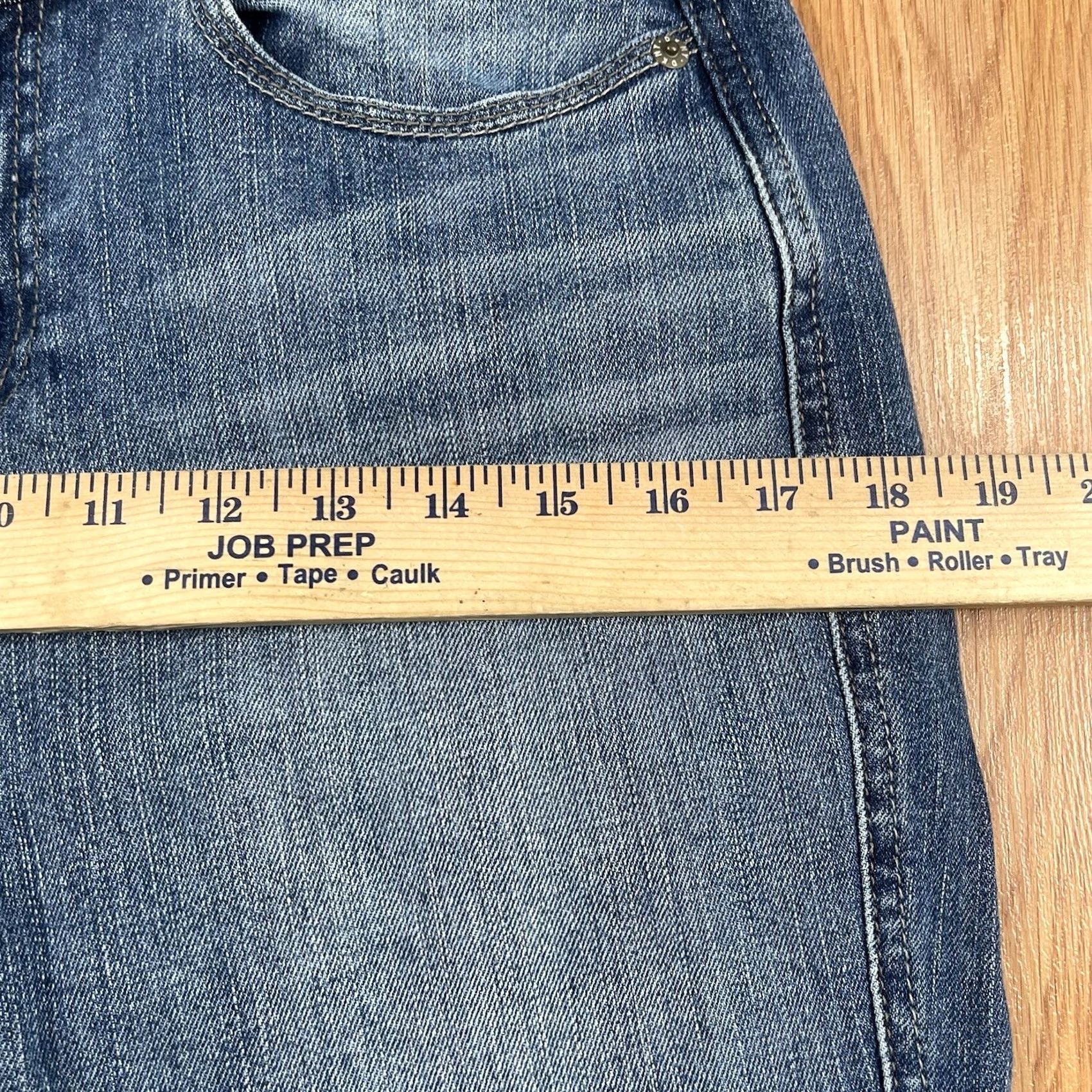 DKNY DKNY Jeans Capri Womens Size 6 Regular Mid Rise Stretch Denim Pants Capri Blue 24in Inseam Womens Jeans Size 28" / US 6 / IT 42 - 6 Thumbnail