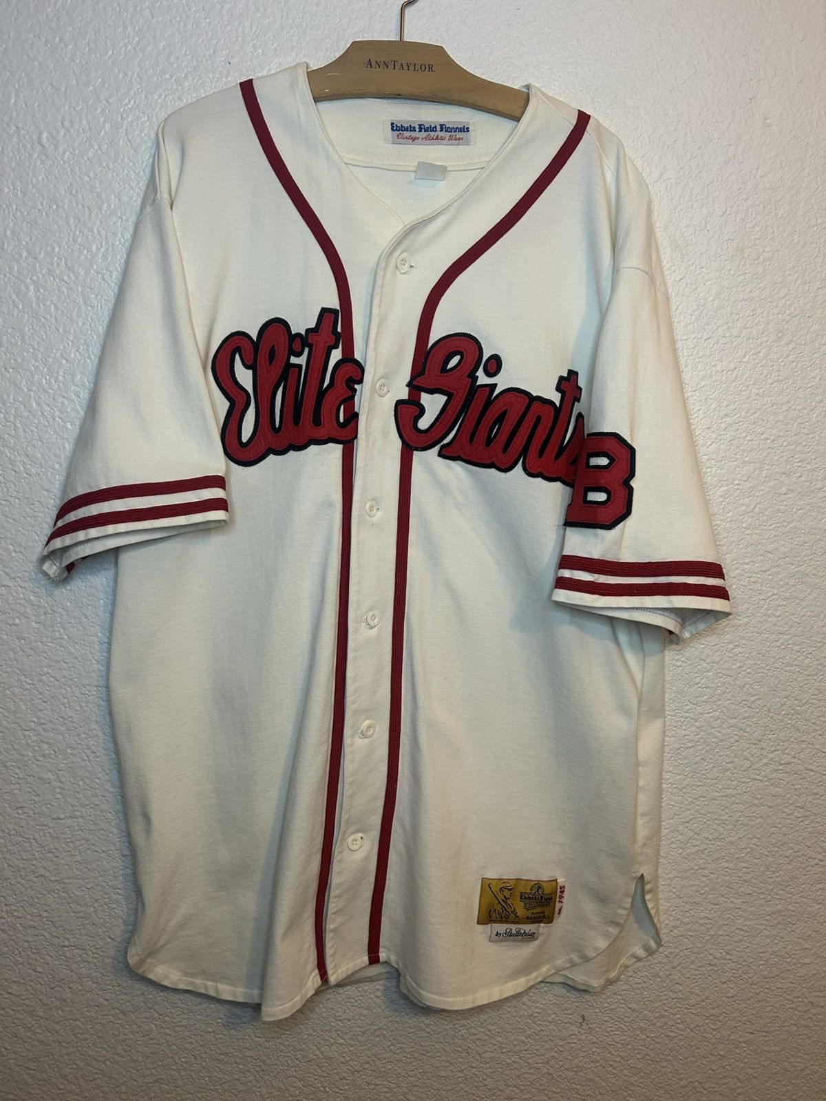 VTG Baltimore Elite Giants Ebbets Field Flannels Jersey