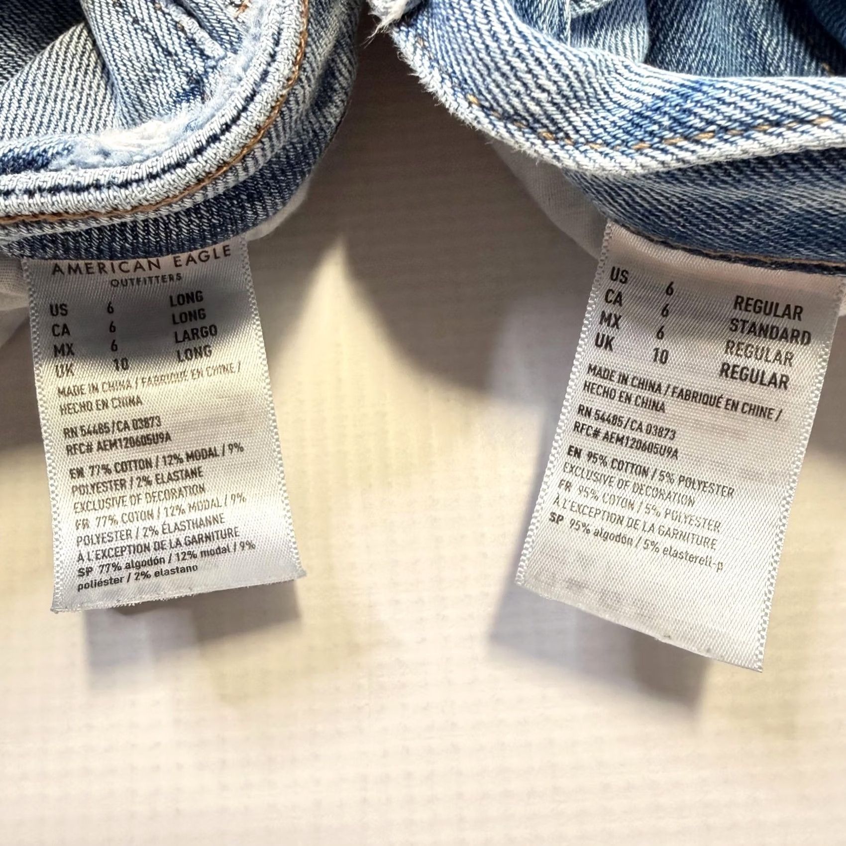 American Eagle Outfitters American Eagle Outfitters Mom Jeans Womens 6 Blue High Rise Distressed Lot Of 2 Jeans Womens 6 Blue Distressed High Rise Mom Jeans Lot Of 2 Size 28" / US 6 / IT 42 - 6 Thumbnail
