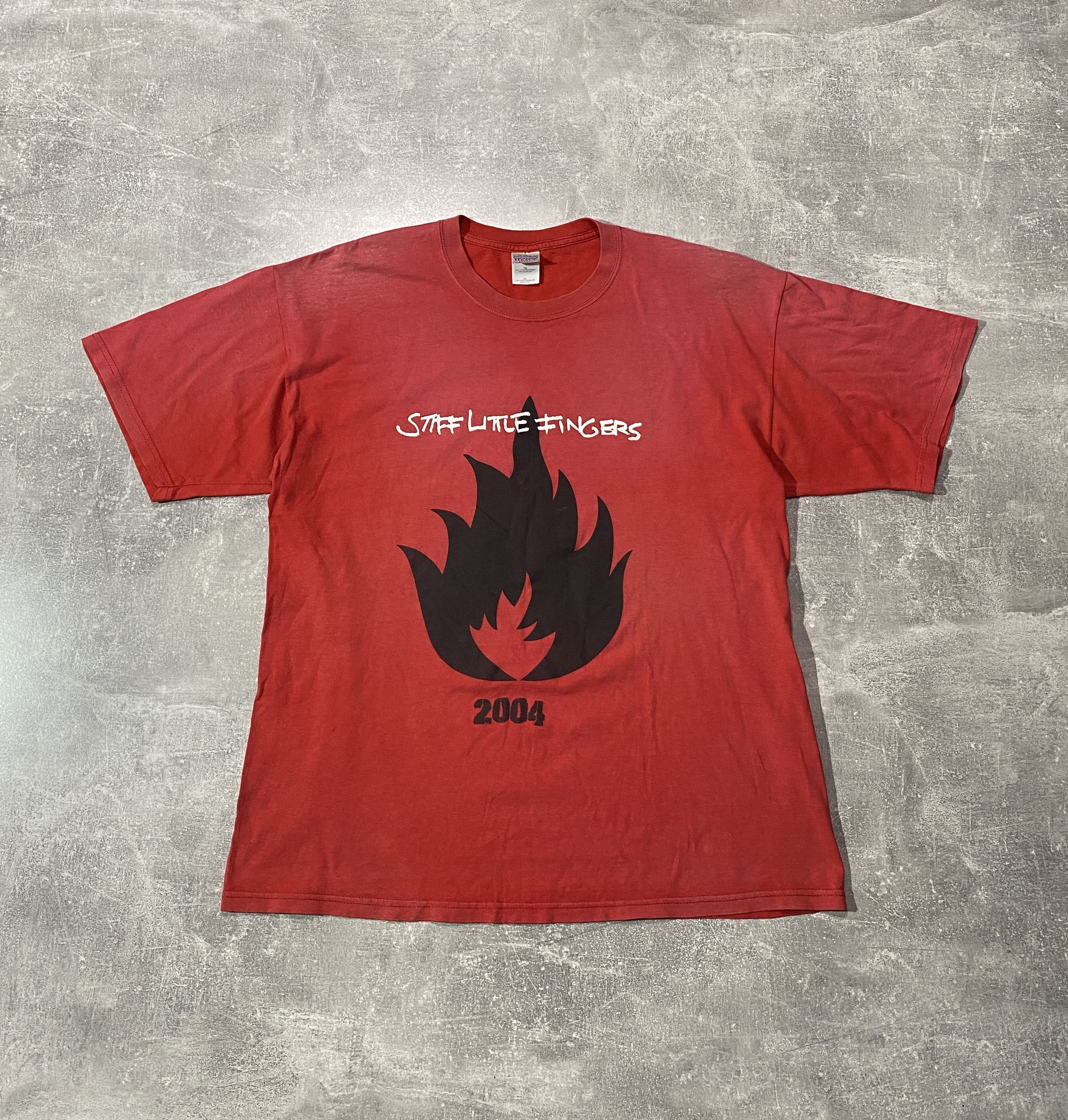 Vintage Vintage 2004 Stiff Litlle Fingers Tour T-Shirt Size US XL / EU 56 / 4 - 1 Thumbnail