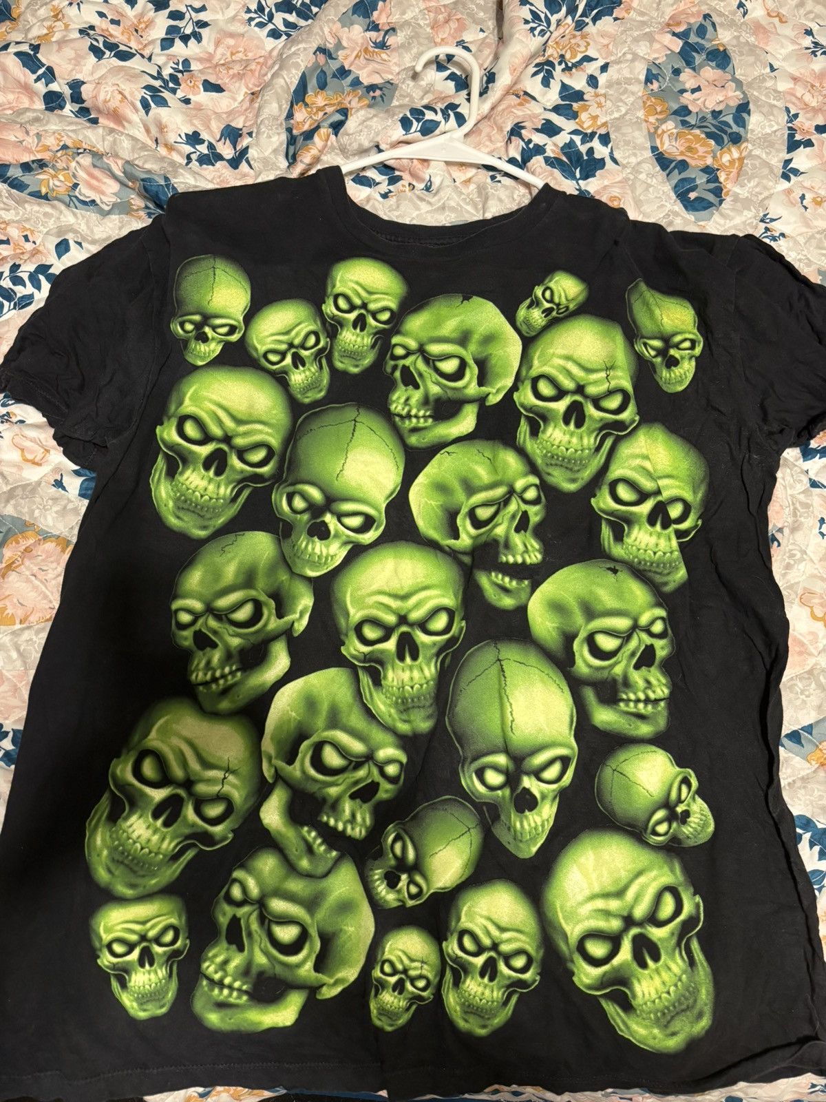 Other Vintage Y2K Skullpile T-Shirt Size US L / EU 52-54 / 3 - 1 Thumbnail