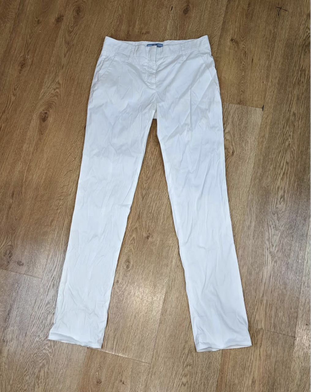 Prada × Vintage Stylish Prada White Pants 2025 Size 38, Like New! Size 38" / US 16 / IT 52 - 3 Thumbnail
