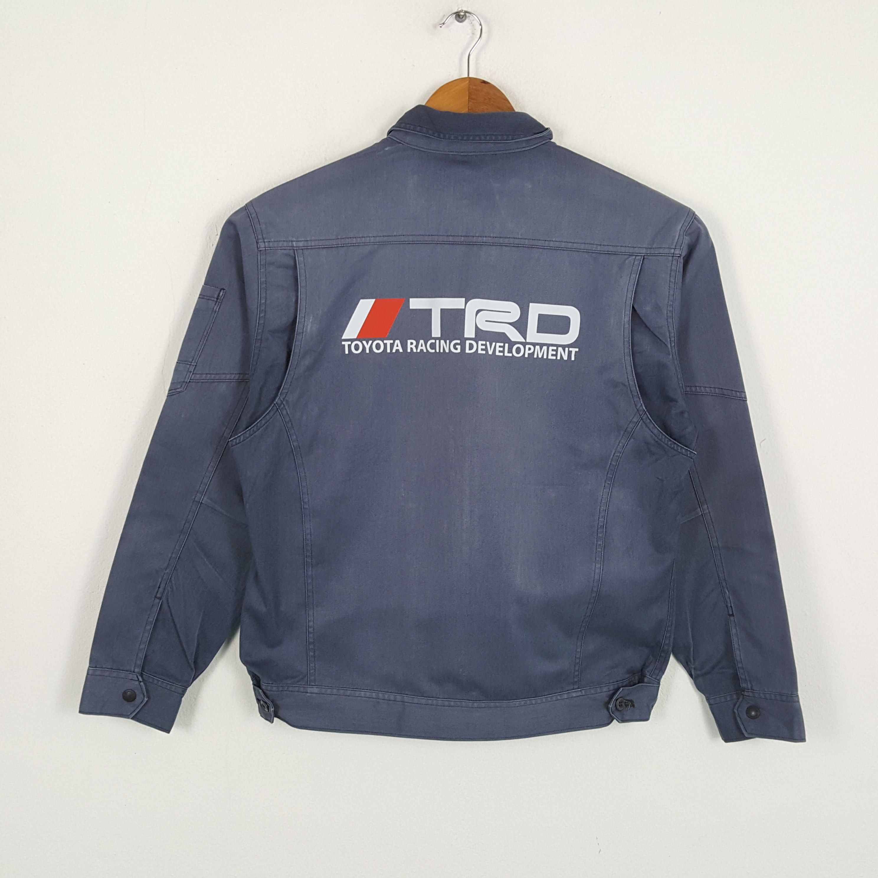 Japanese Brand × Vintage Vintage TRD TOYOTA RACING Japanese Custom Jacket Size US M / EU 48-50 / 2 - 1 Thumbnail