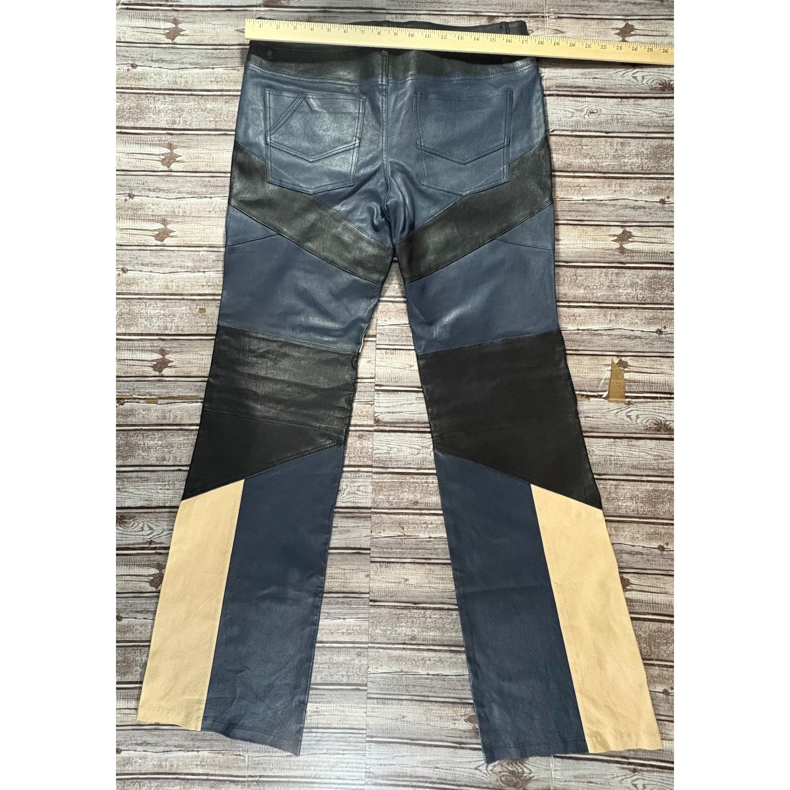 Zadig & Voltaire Zadig & Voltaire Paulin moto paneled Leather Pants size 42 U Size 36" / US 14 / IT 50 - 7 Thumbnail