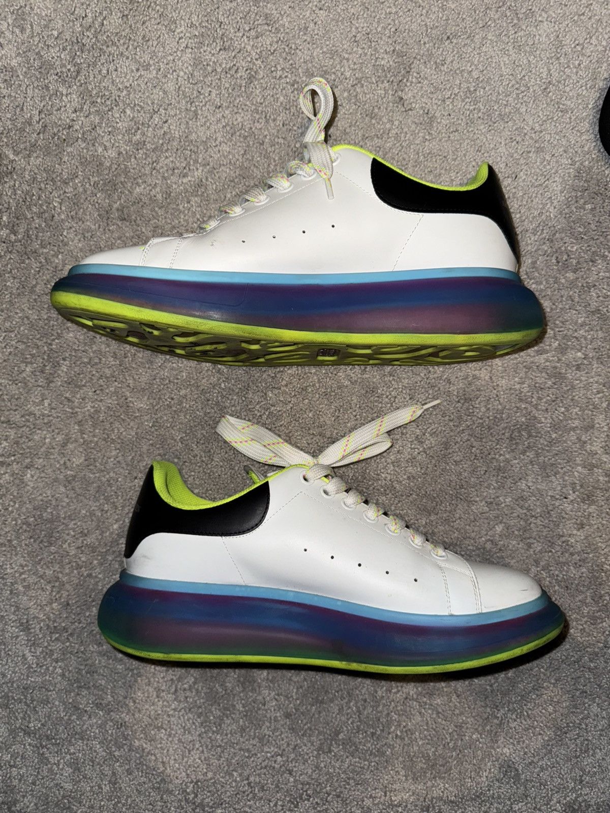 Alexander McQueen Oversized Low top multi-color Sneakers Size US 11 / EU 44 - 3 Thumbnail