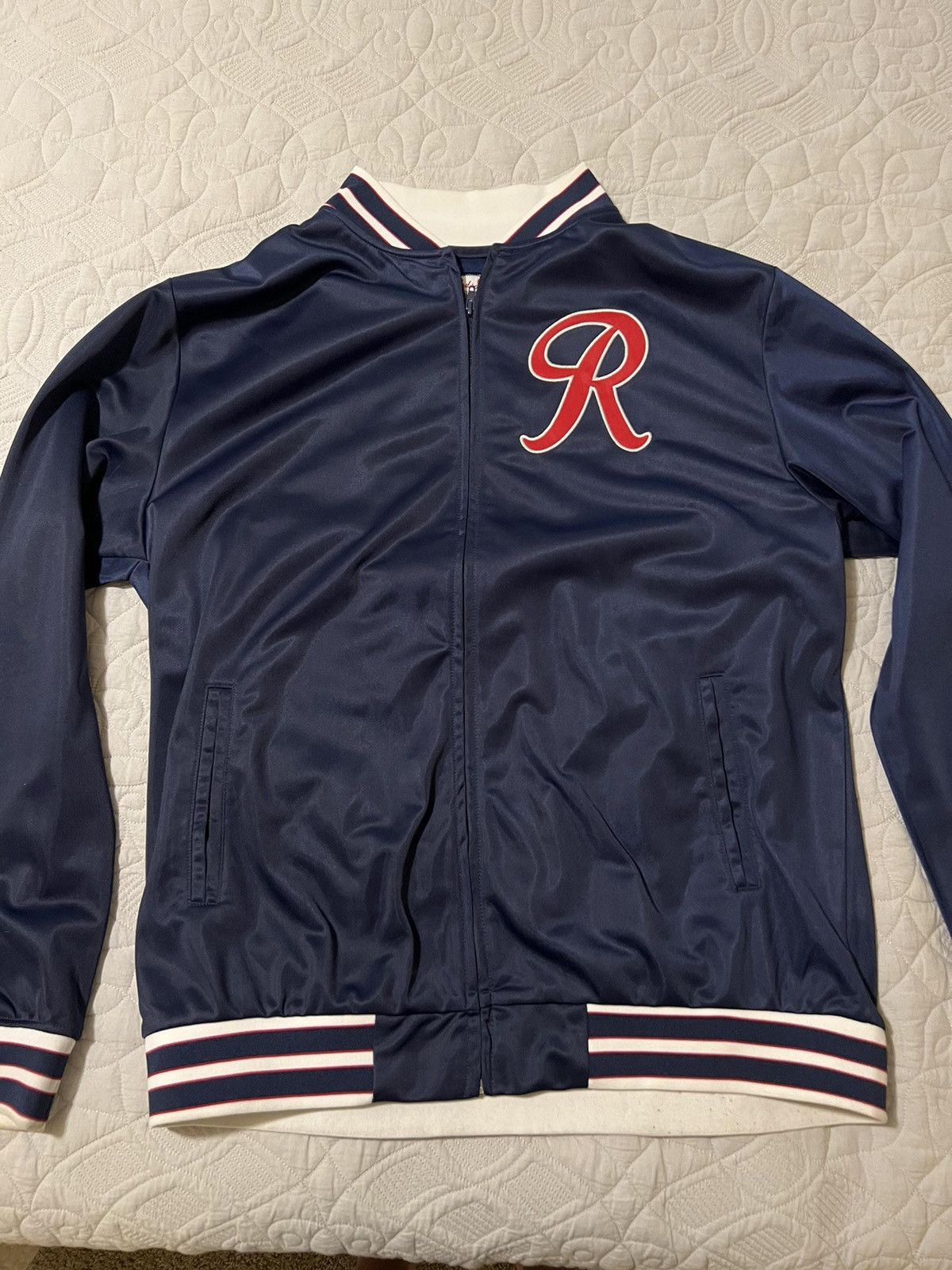 MLB Tacoma Rainiers Seattle Mariners Triple-A Light Bomber Size US XL / EU 56 / 4 - 2 Thumbnail