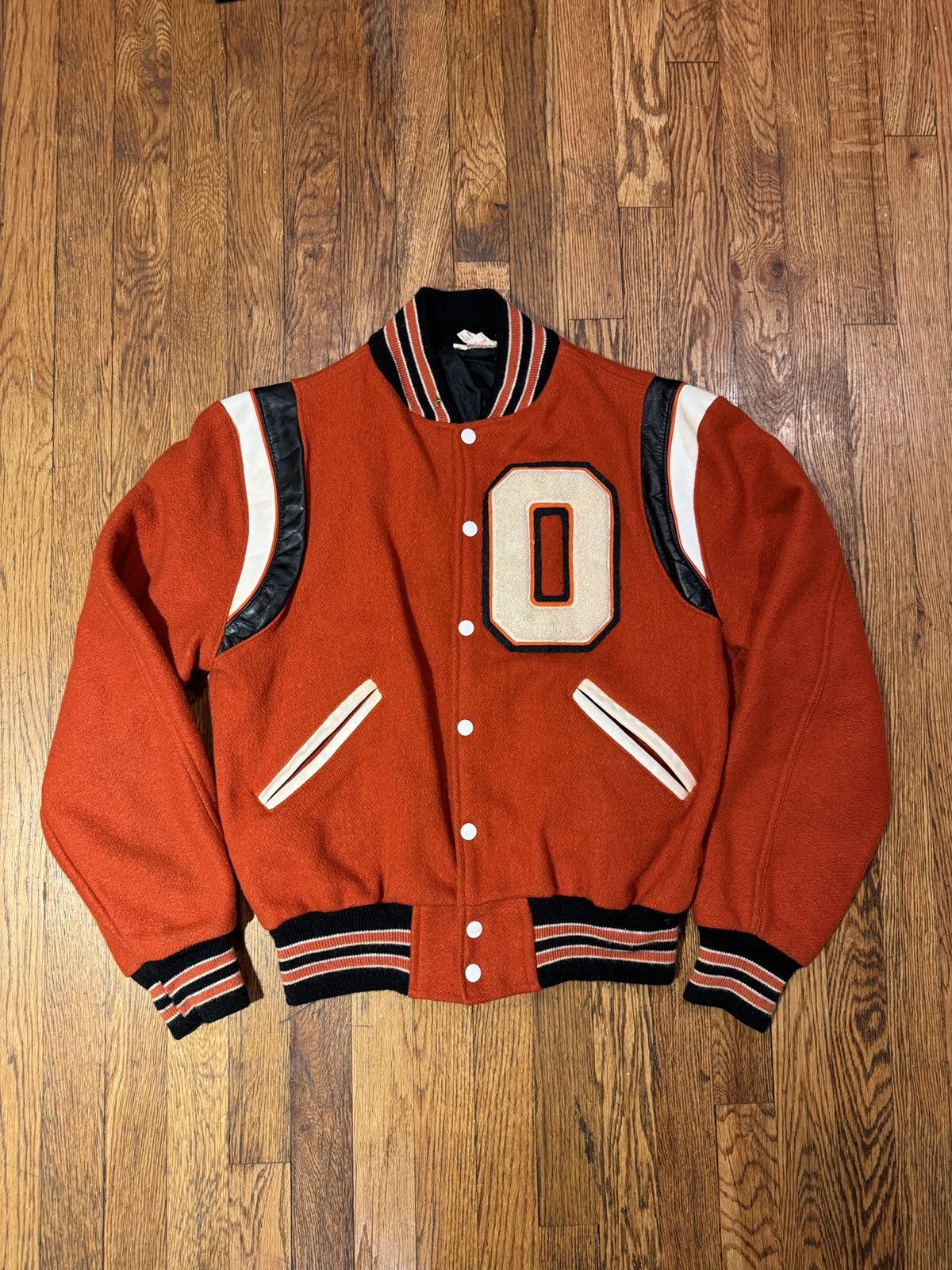 Vintage Vintage 70s/80s wool varsity letterman jacket Size US S / EU 44-46 / 1 - 1 Thumbnail