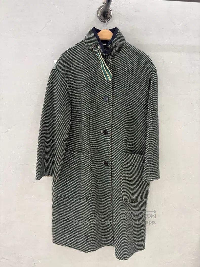 Hermes Hermes Loose Wool Duster Coat Size XXS / US 00 / IT 34 - 1 Thumbnail