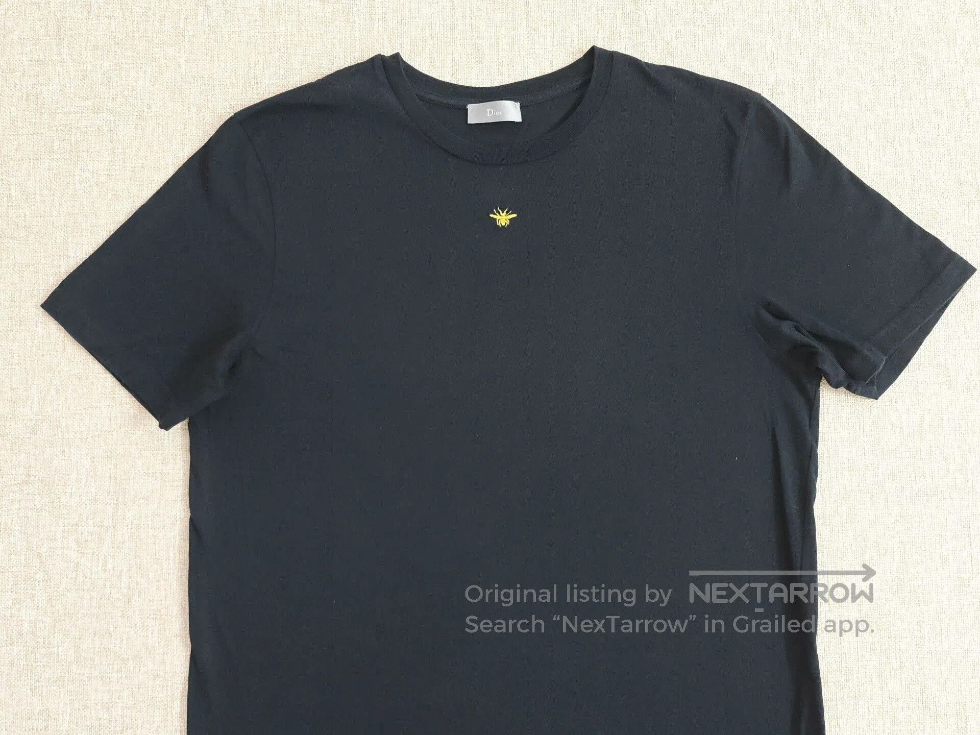 Dior Dior Men's Gold Bee Short-Sleeve T-Shirt. Size US M / EU 48-50 / 2 - 2 Thumbnail